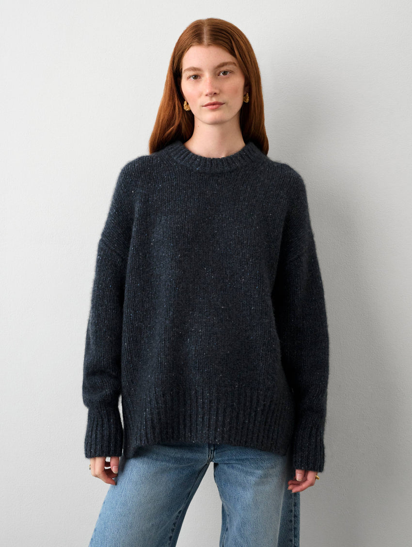 Cashmere Donegal Luxe Crewneck