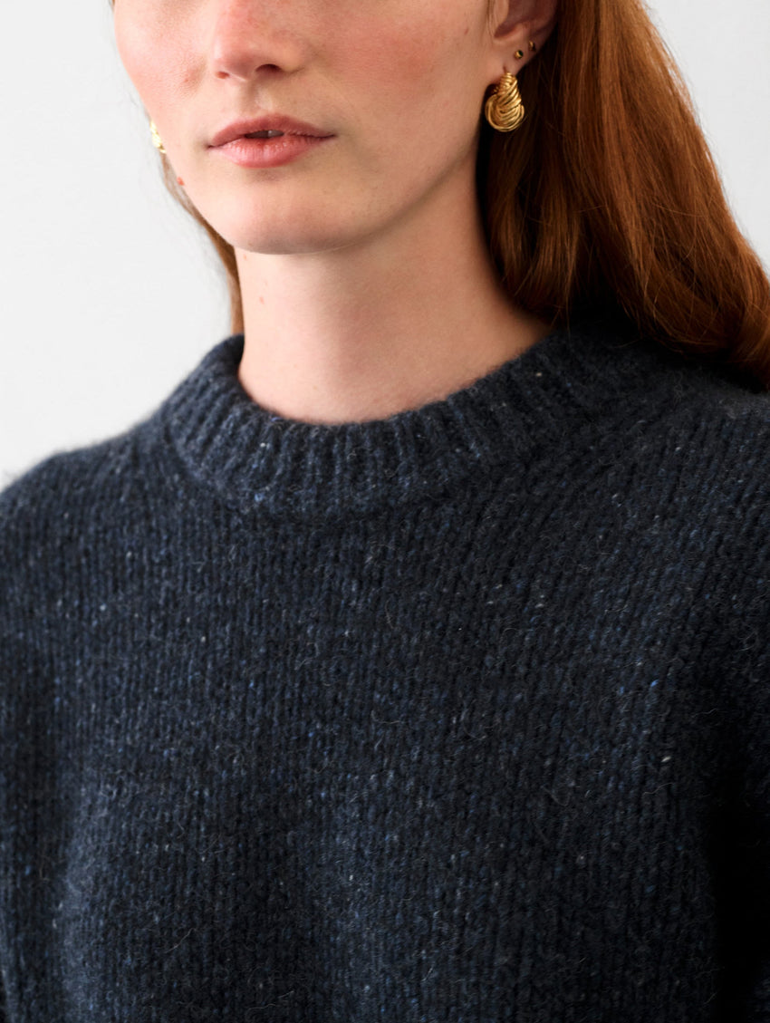 Cashmere Donegal Luxe Crewneck