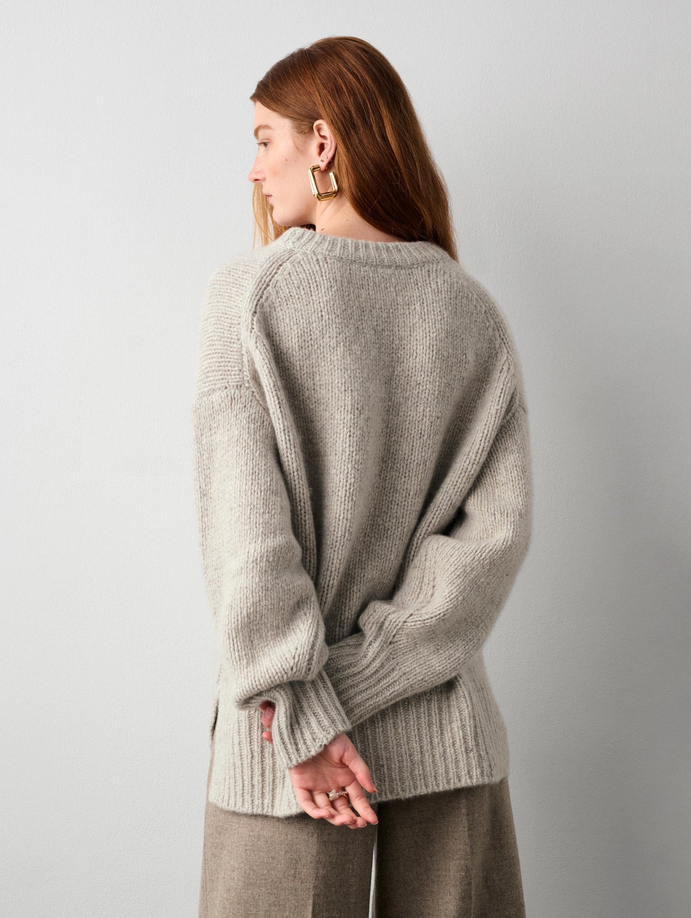 Cashmere Donegal Luxe Crewneck