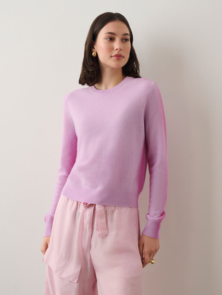 Cashmere Spray Paint Crewneck