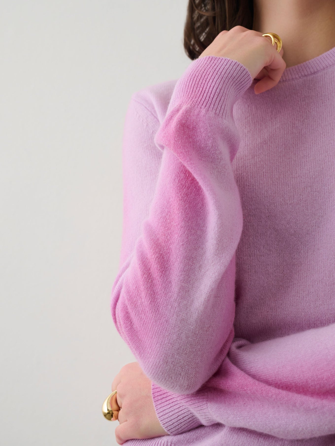 Cashmere Spray Paint Crewneck