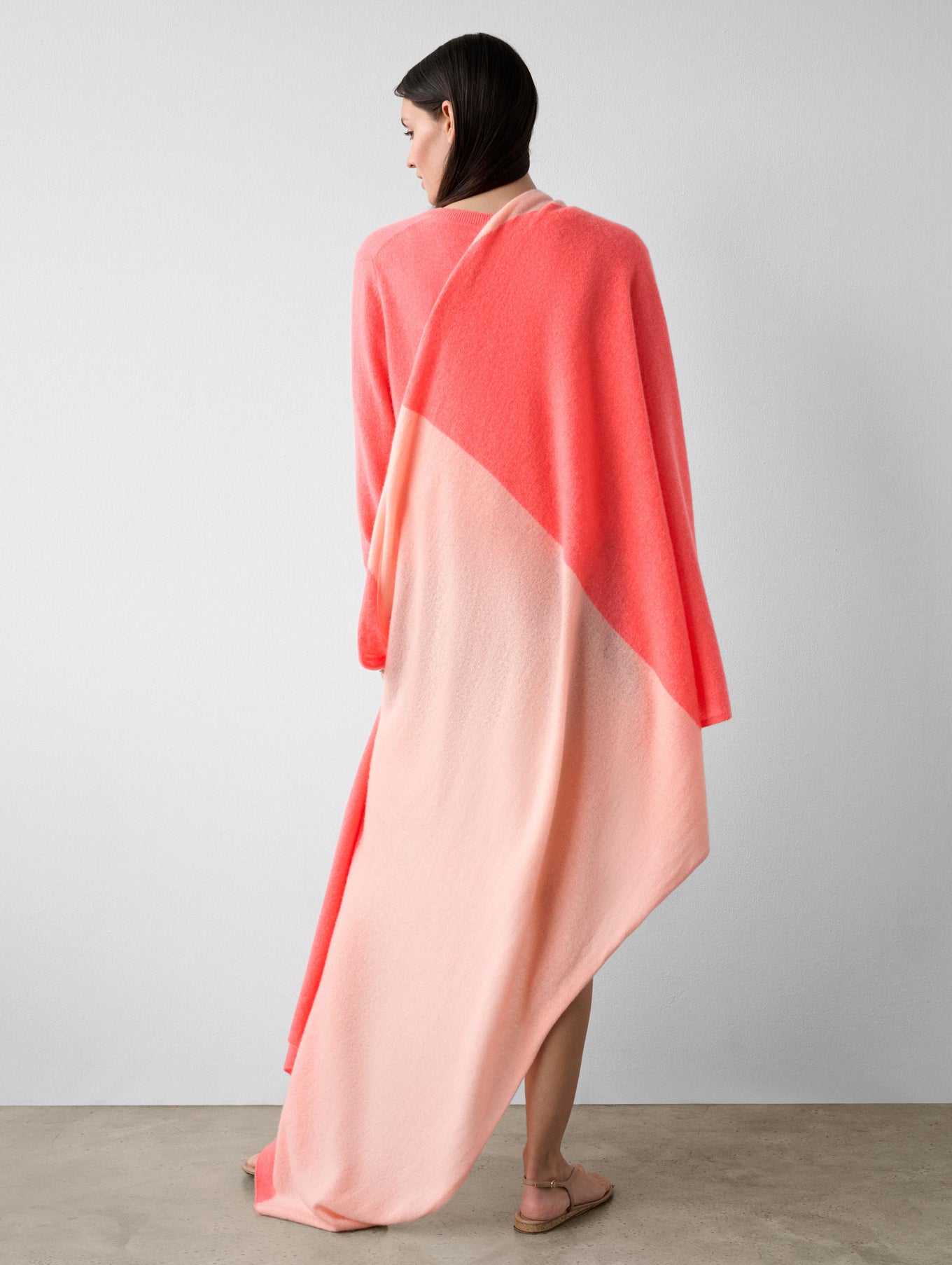 Cashmere Ramona Colorblock Travel Wrap