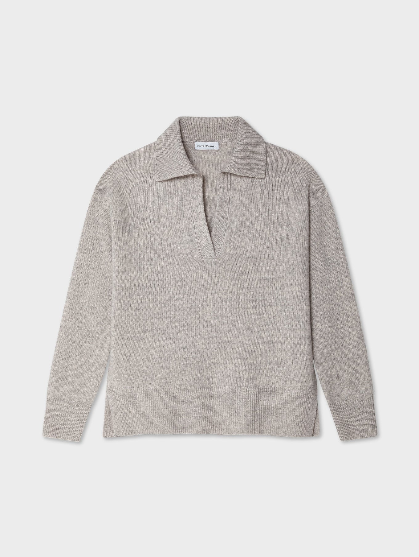 Cashmere Polo Sweater