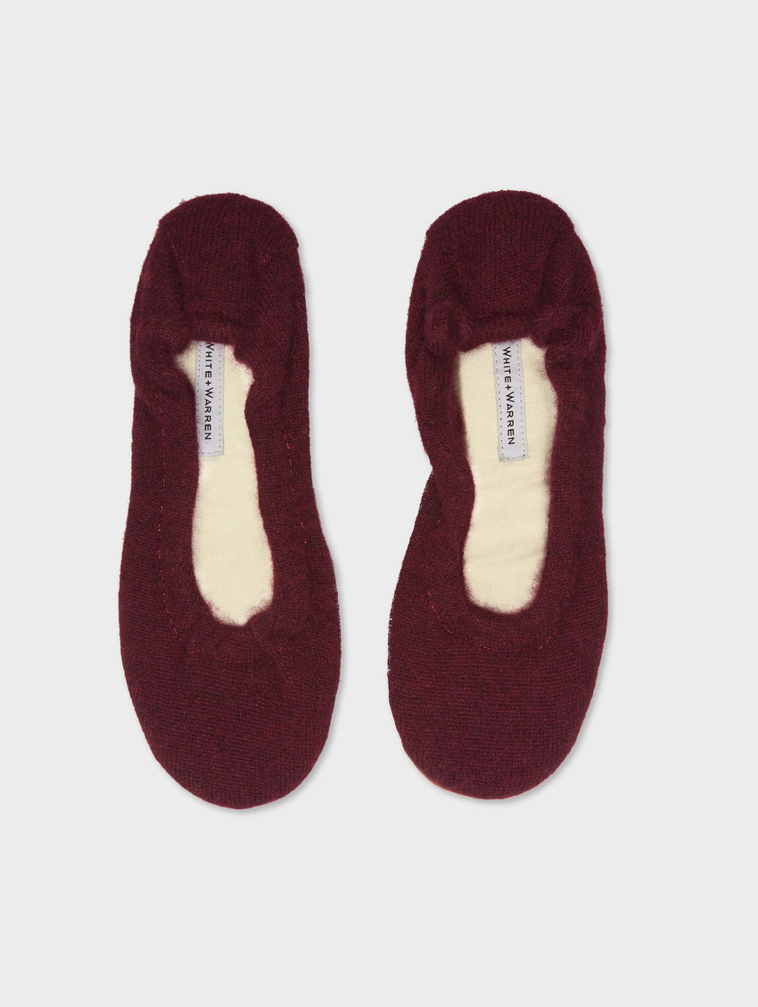 Cashmere Ballet Slipper