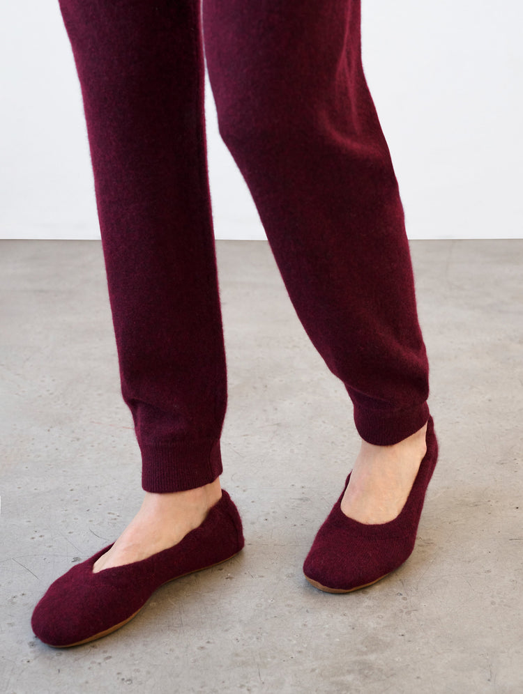 Cashmere Ballet Slipper