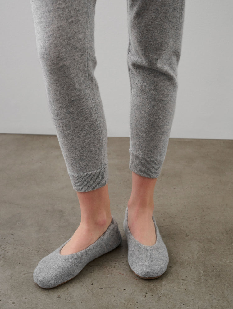 Cashmere Ballet Slipper