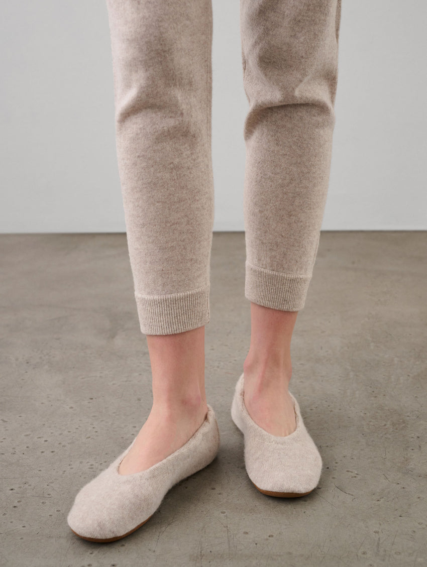 Cashmere Ballet Slipper