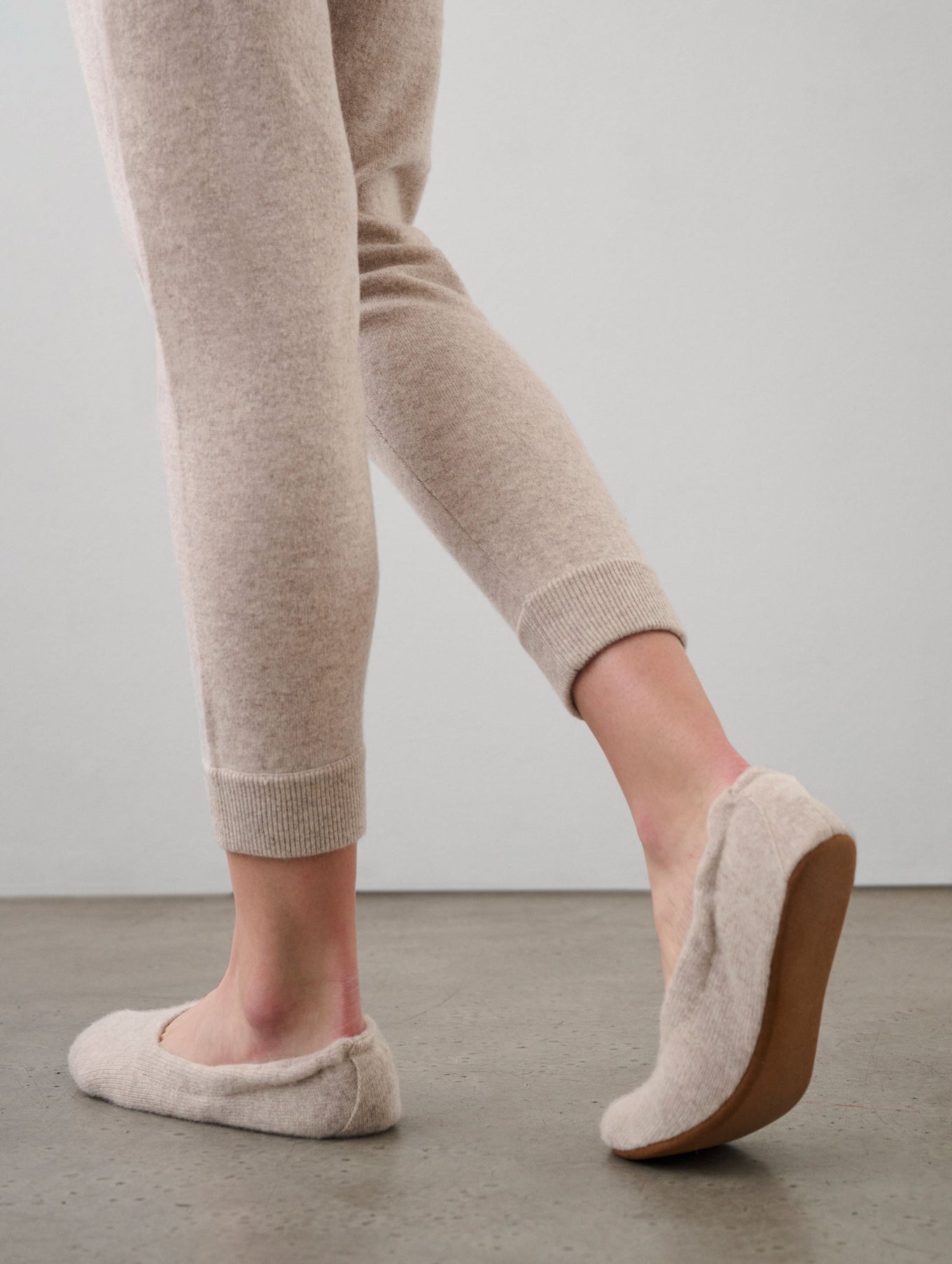 Cashmere Ballet Slipper