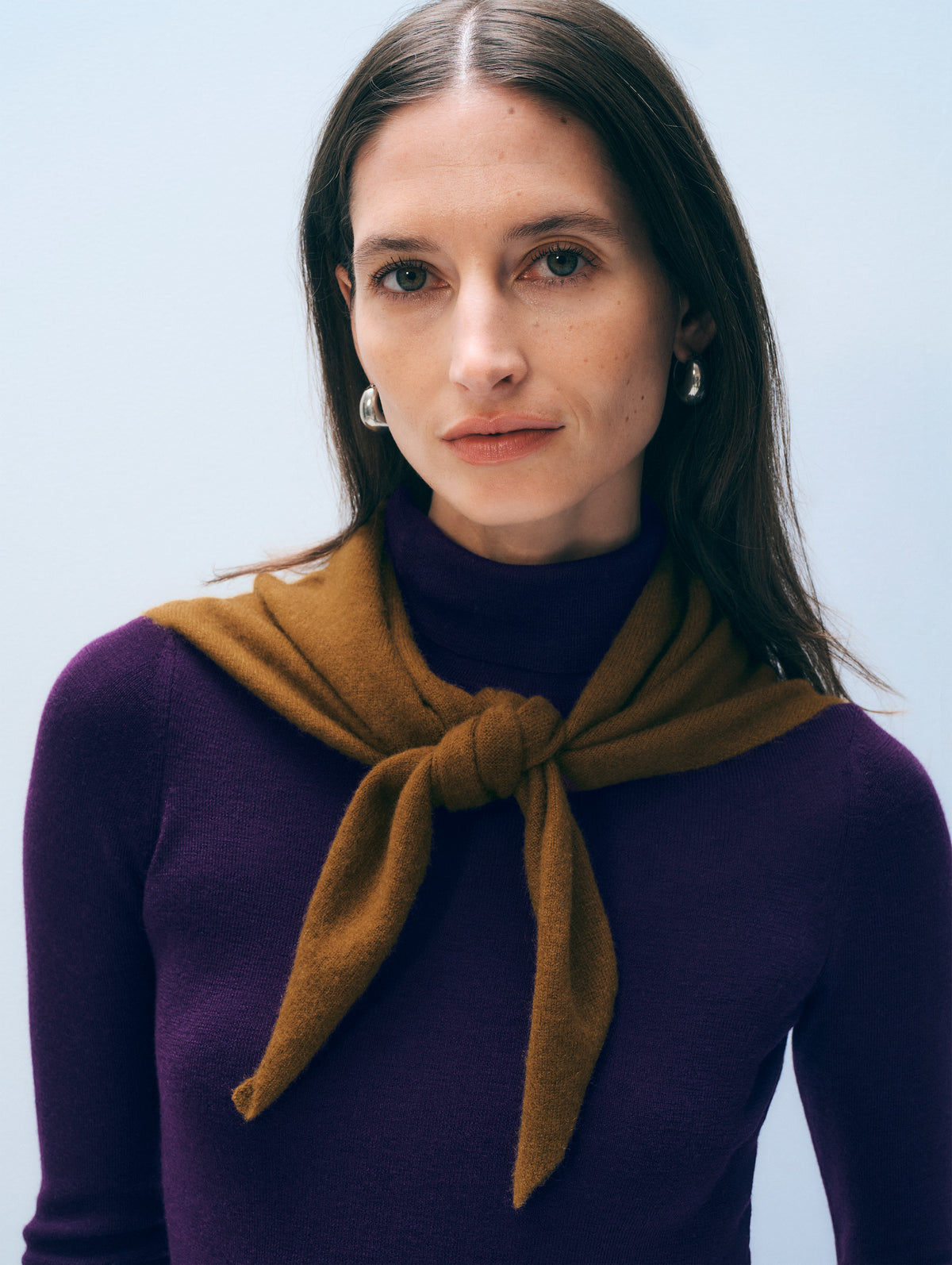 Cashmere Neckerchief | Antique Gold