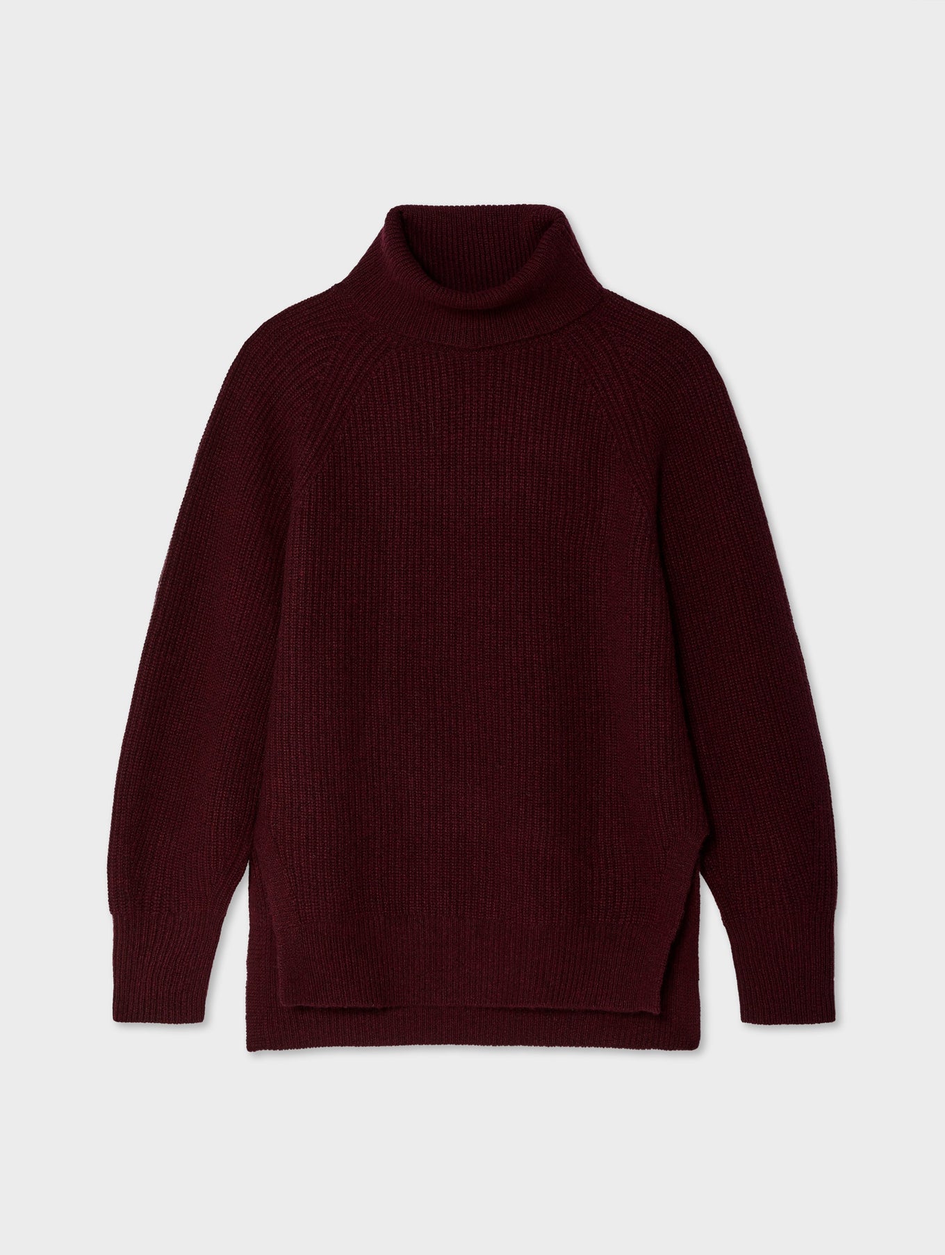 Cashmere Luxe Ribbed Turtleneck