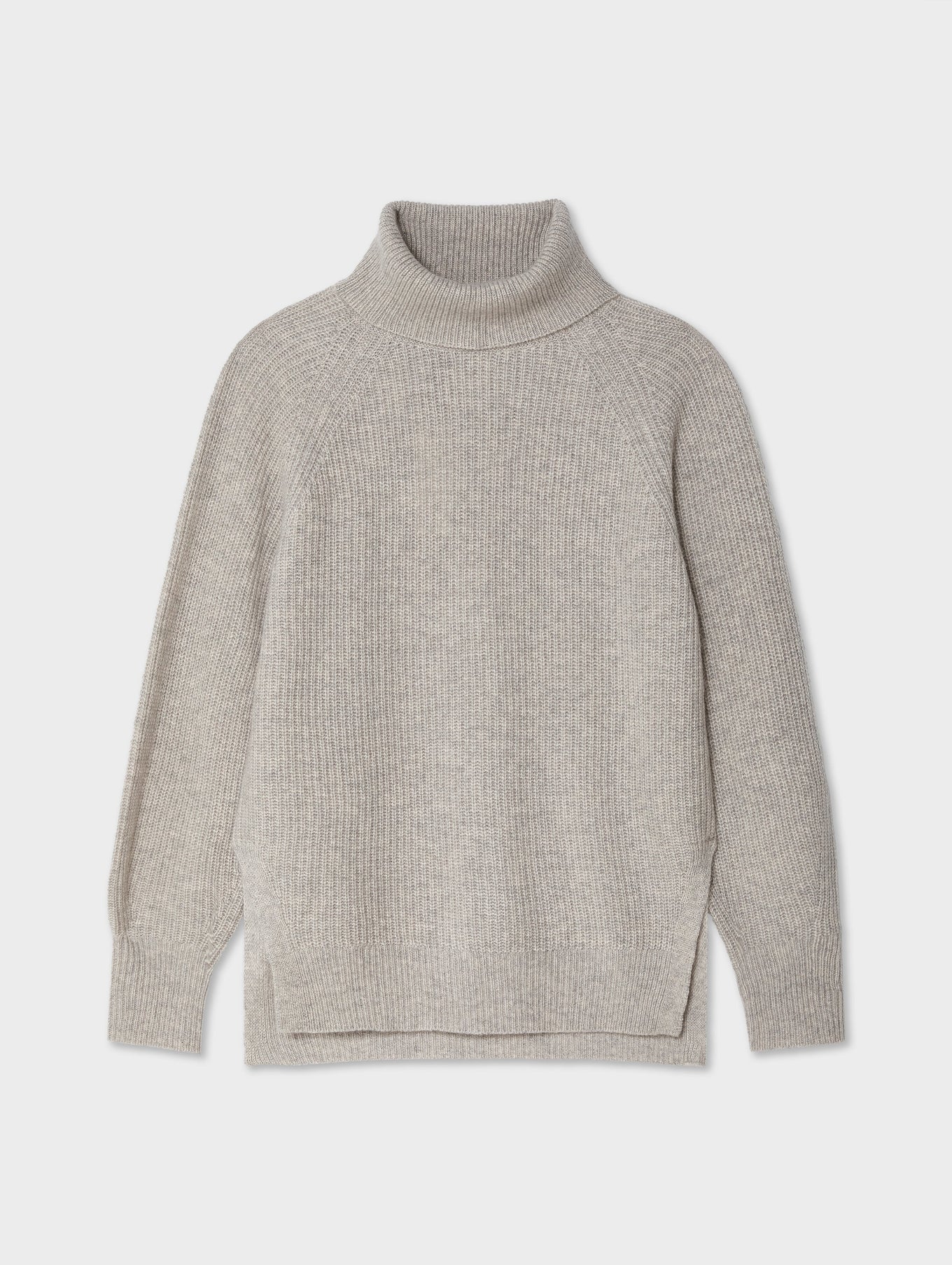 Cashmere Luxe Ribbed Turtleneck