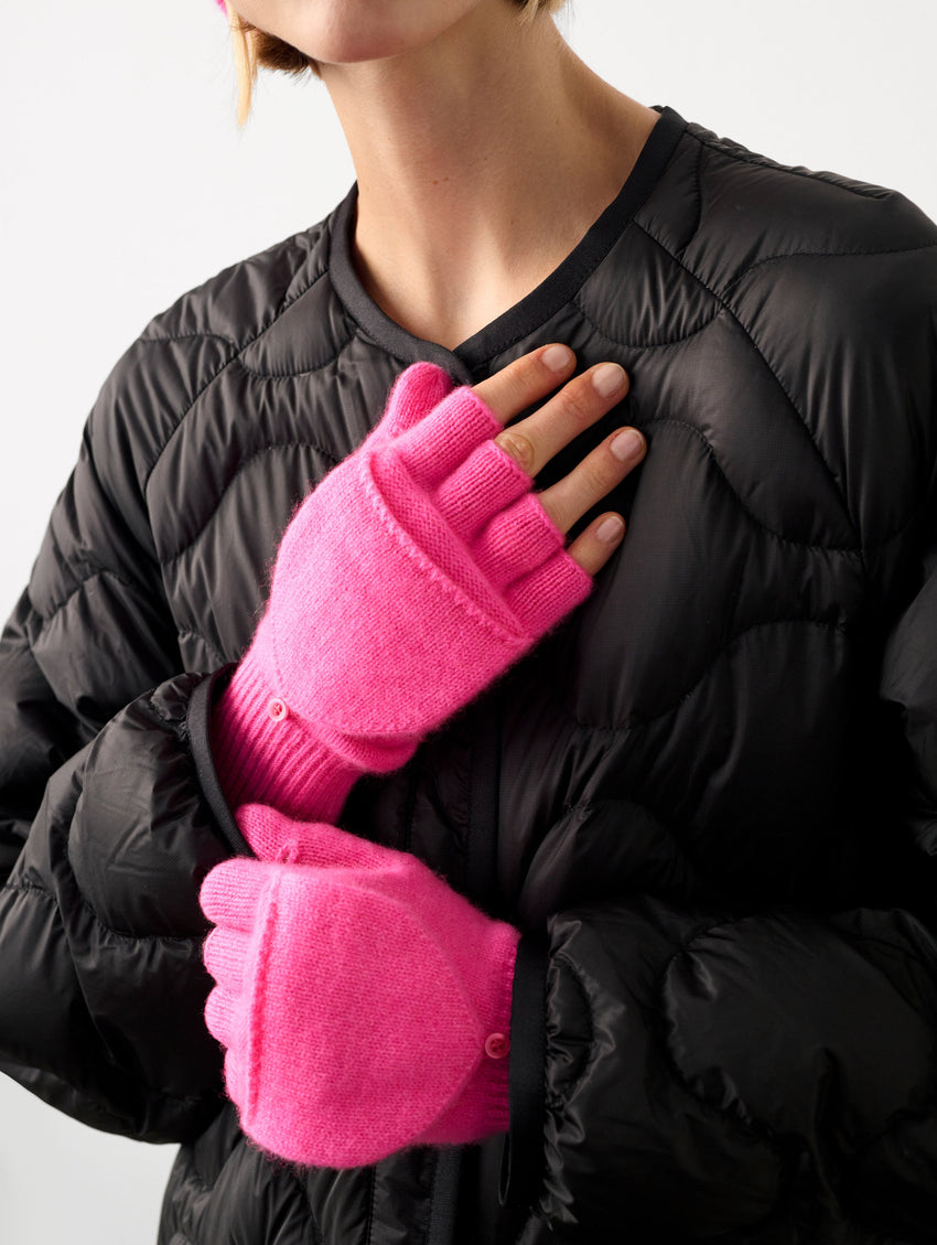 Cashmere Pop Top Glove