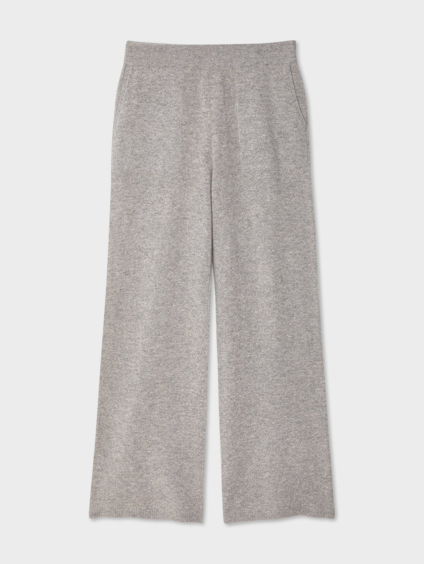Cashmere Wide Leg Pant