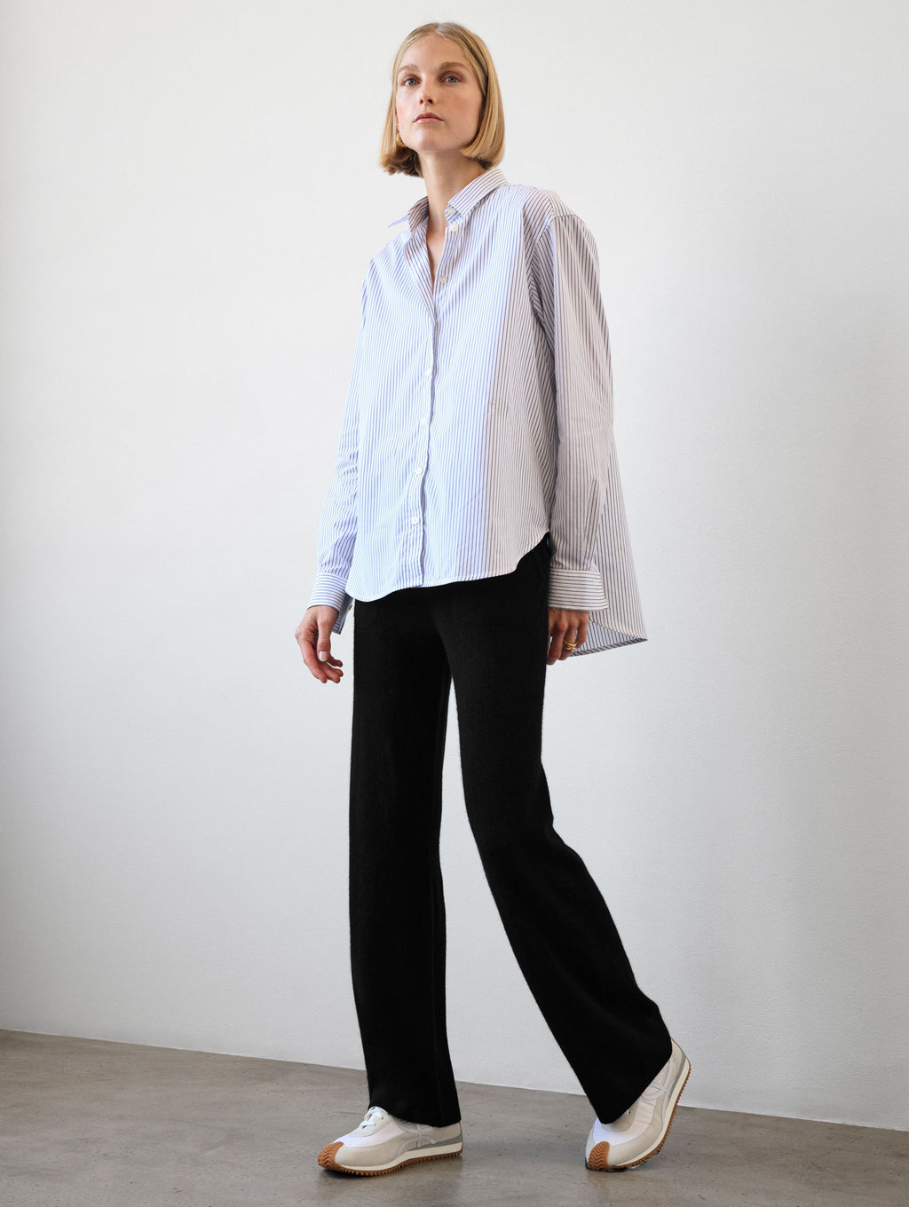 Wide leg hotsell cashmere pants