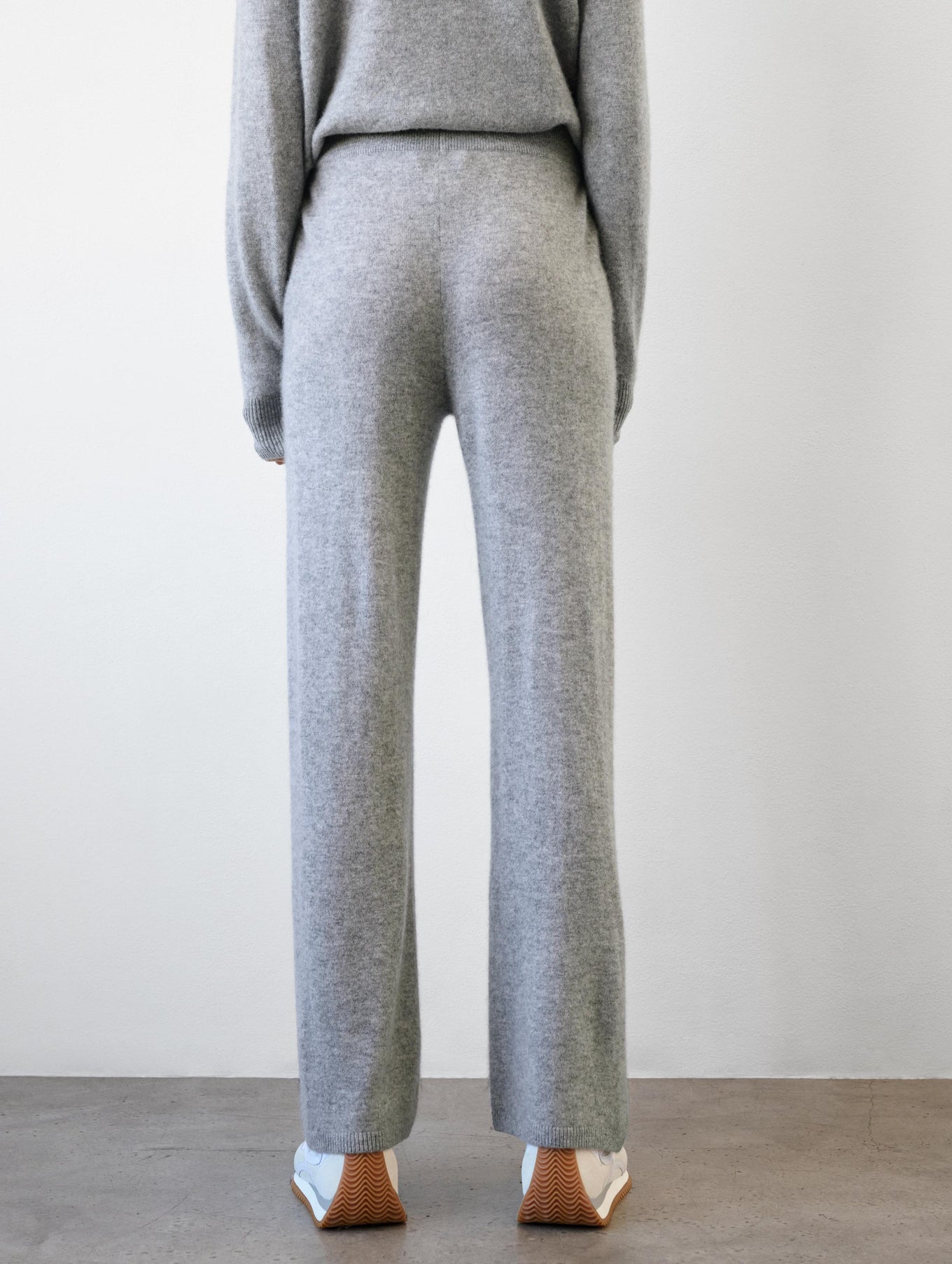 Cashmere Wide Leg Pant