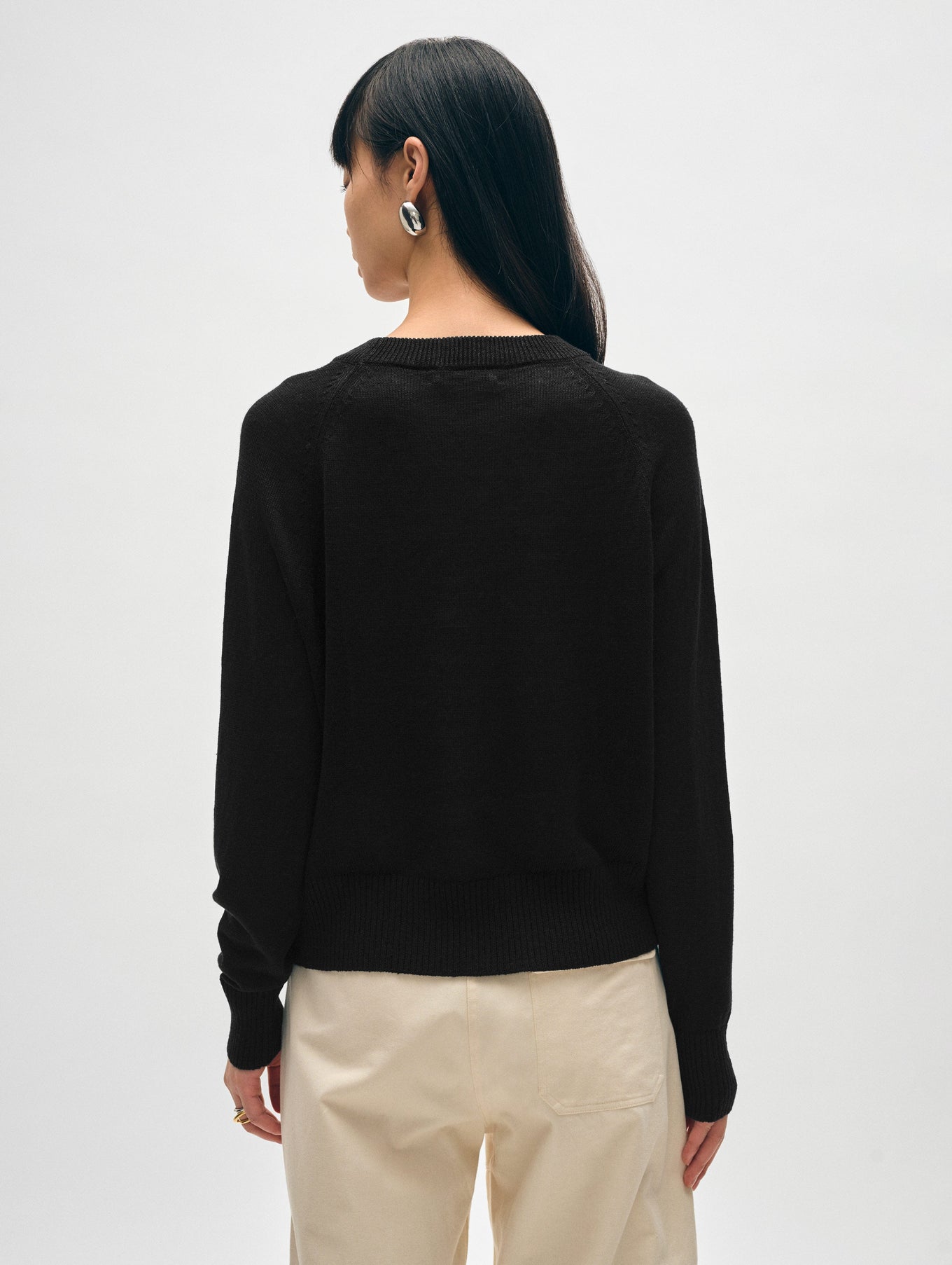 Linen Marled Sweatshirt