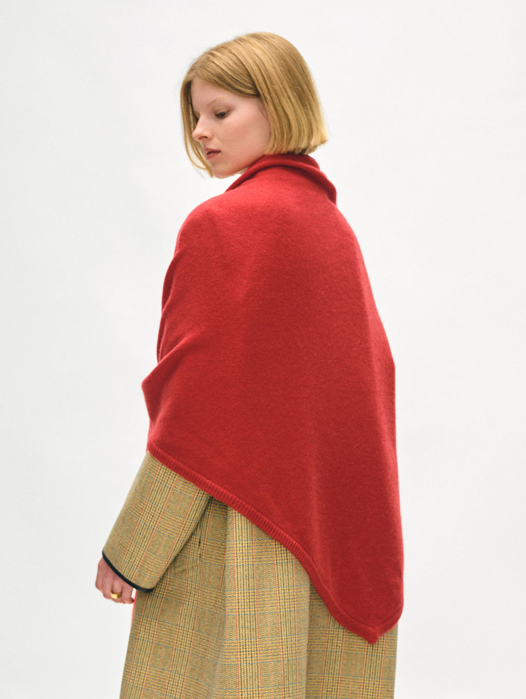 Triangle cashmere scarf store