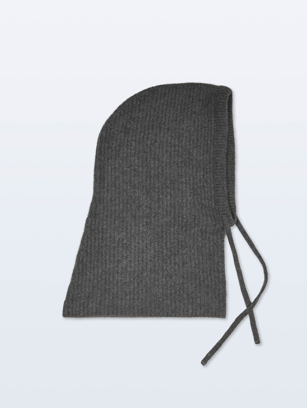 Cashmere Ribbed Balaclava