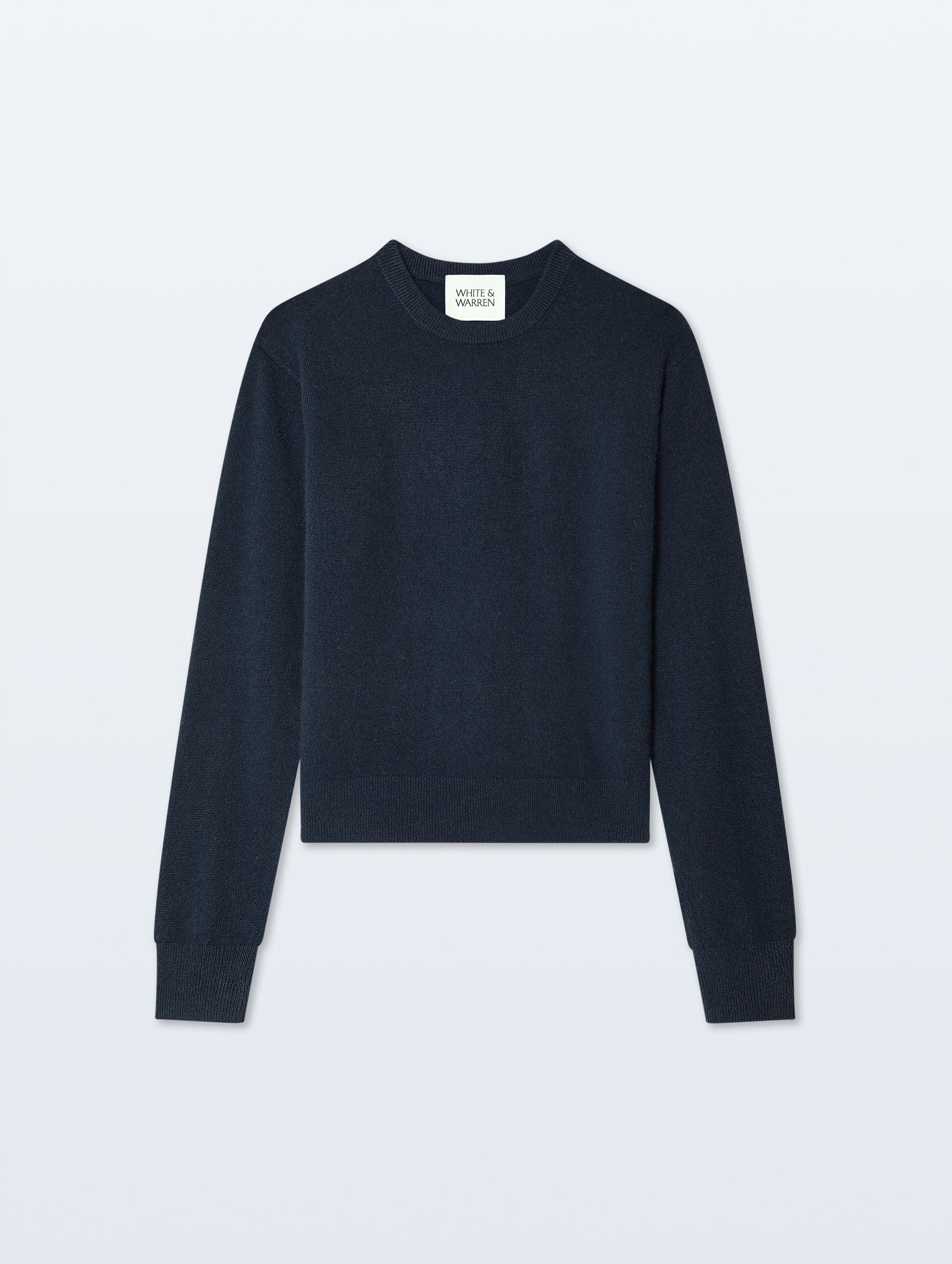 Cashmere Crewneck | Deep Navy