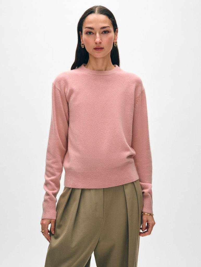 Cashmere Crewneck – White + Warren Cashmere Crewneck – White + Warren