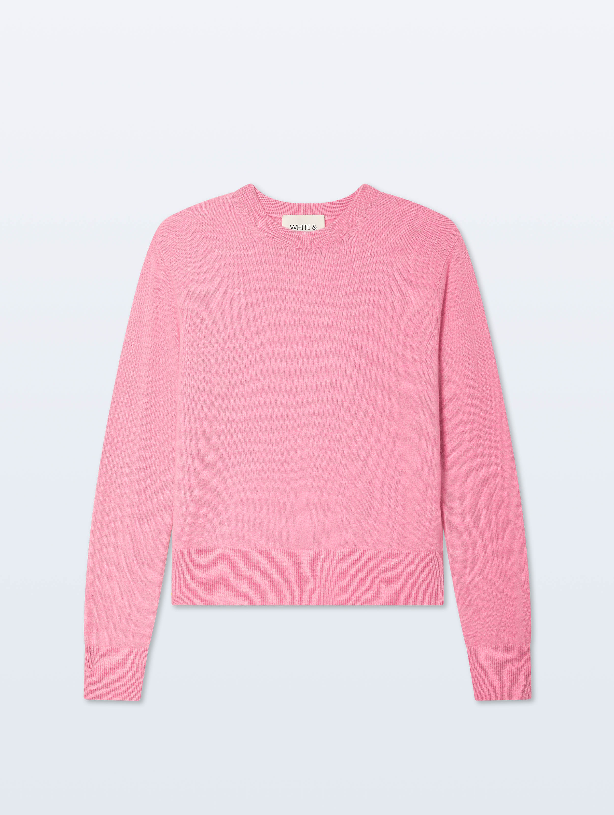 Cashmere Crewneck | Pink Buds