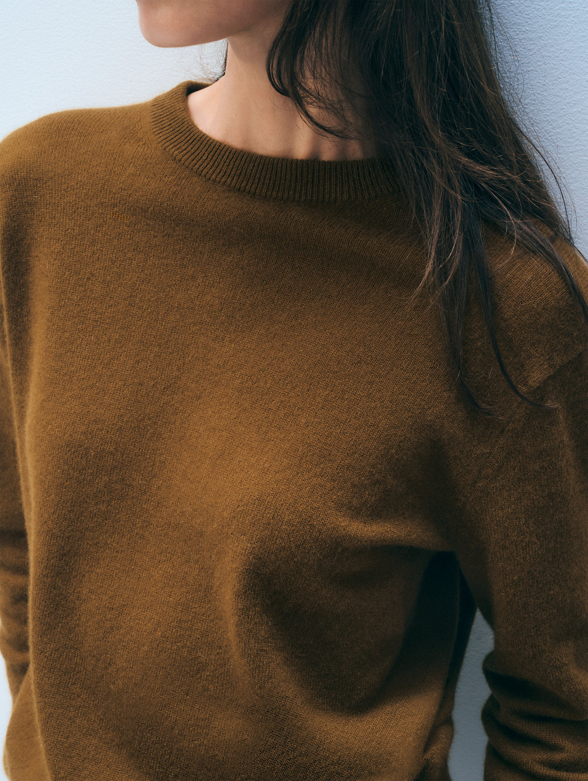 Cashmere Crew | Antique Gold