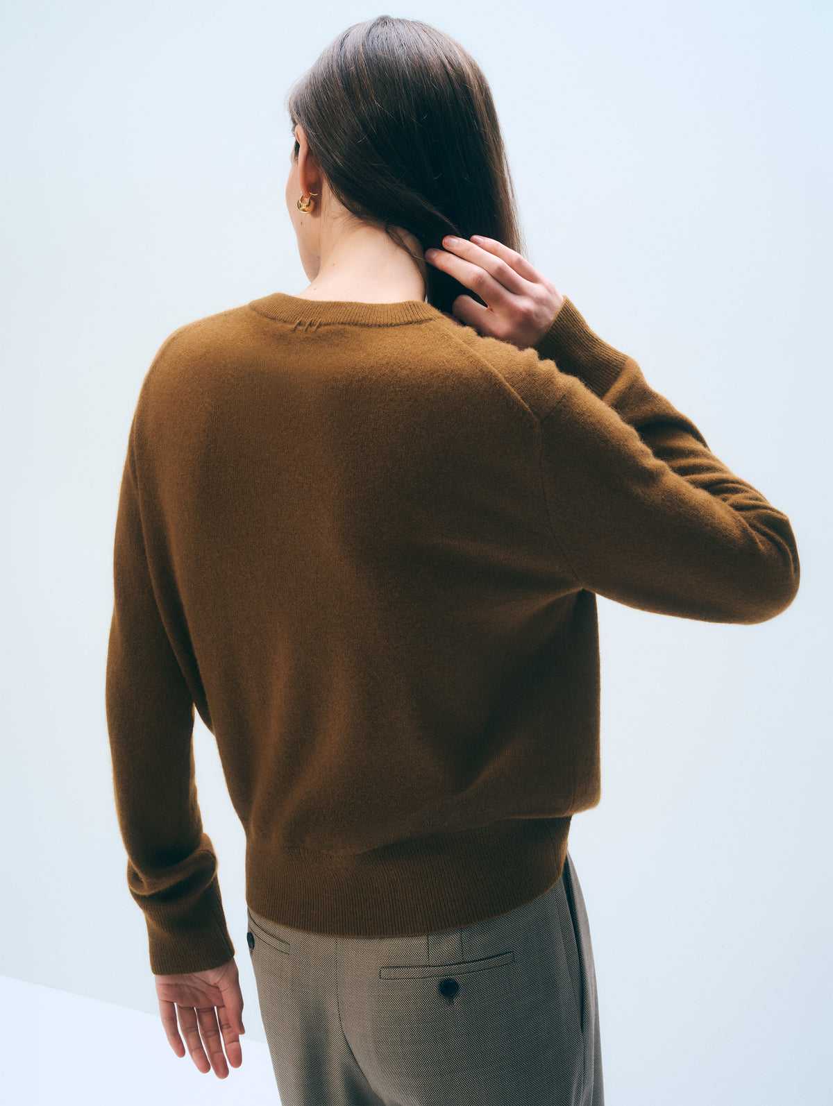 Cashmere Crew | Antique Gold