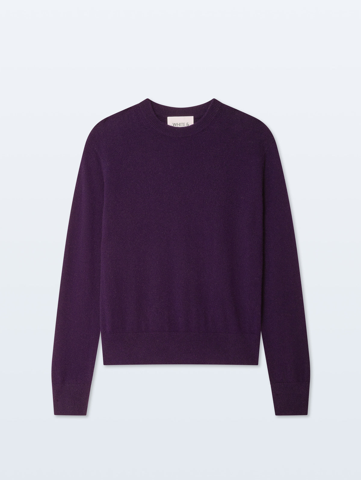 Cashmere Crew | Deep Plum