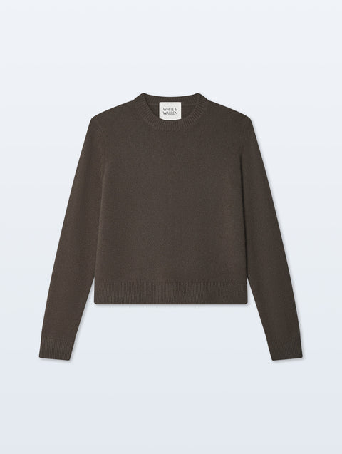 Cashmere Rib Trim Henley | White & Warren