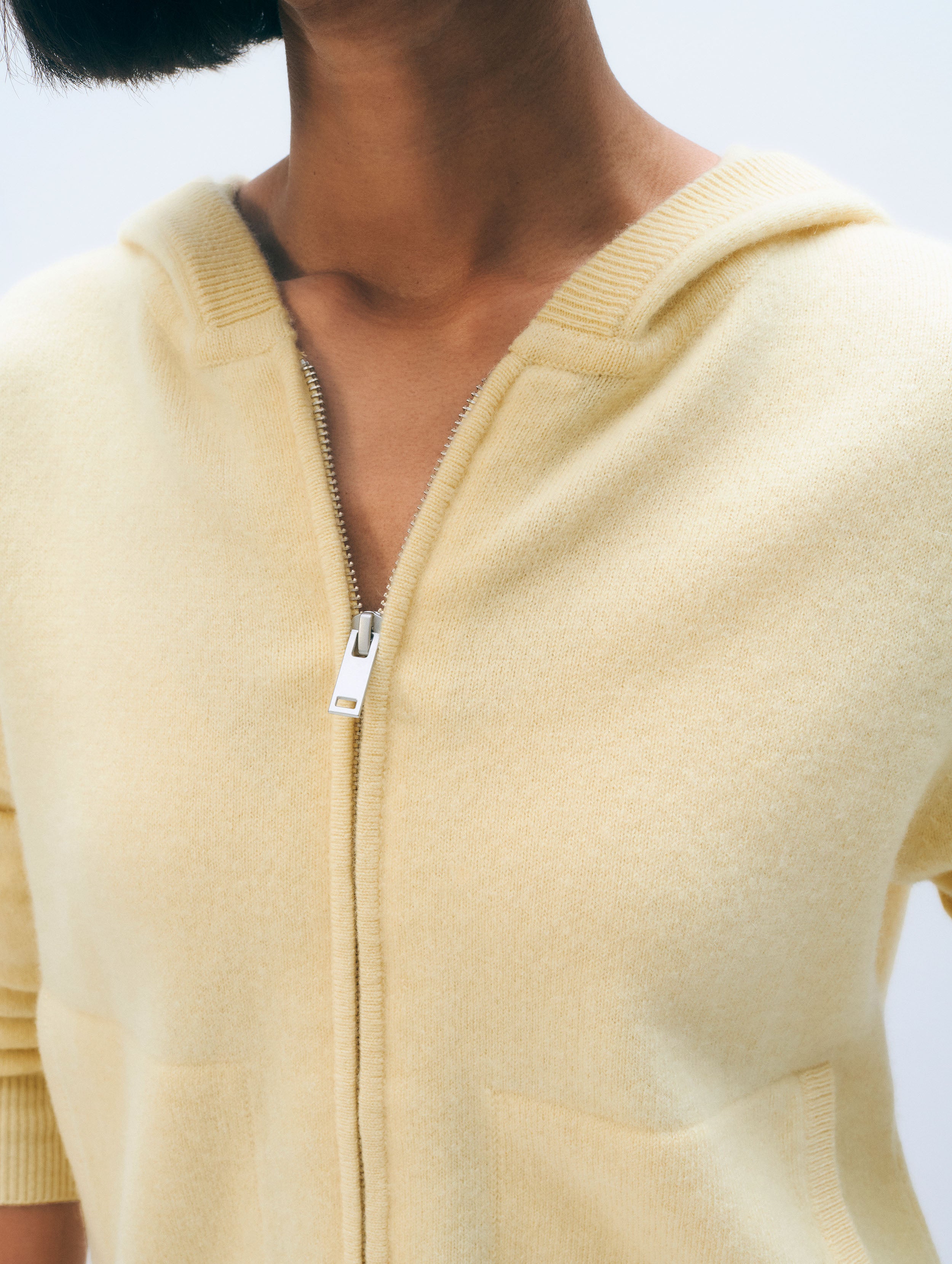 Cashmere Varsity Hoodie | Lemonade