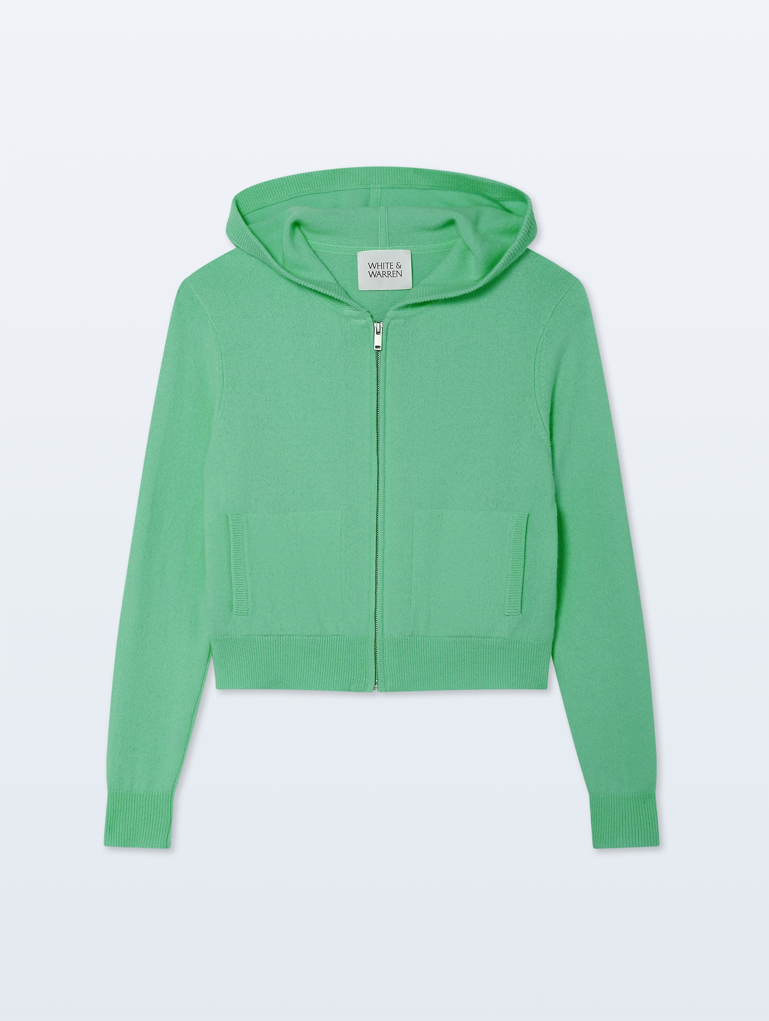 Cashmere Varsity Hoodie | Retro Green