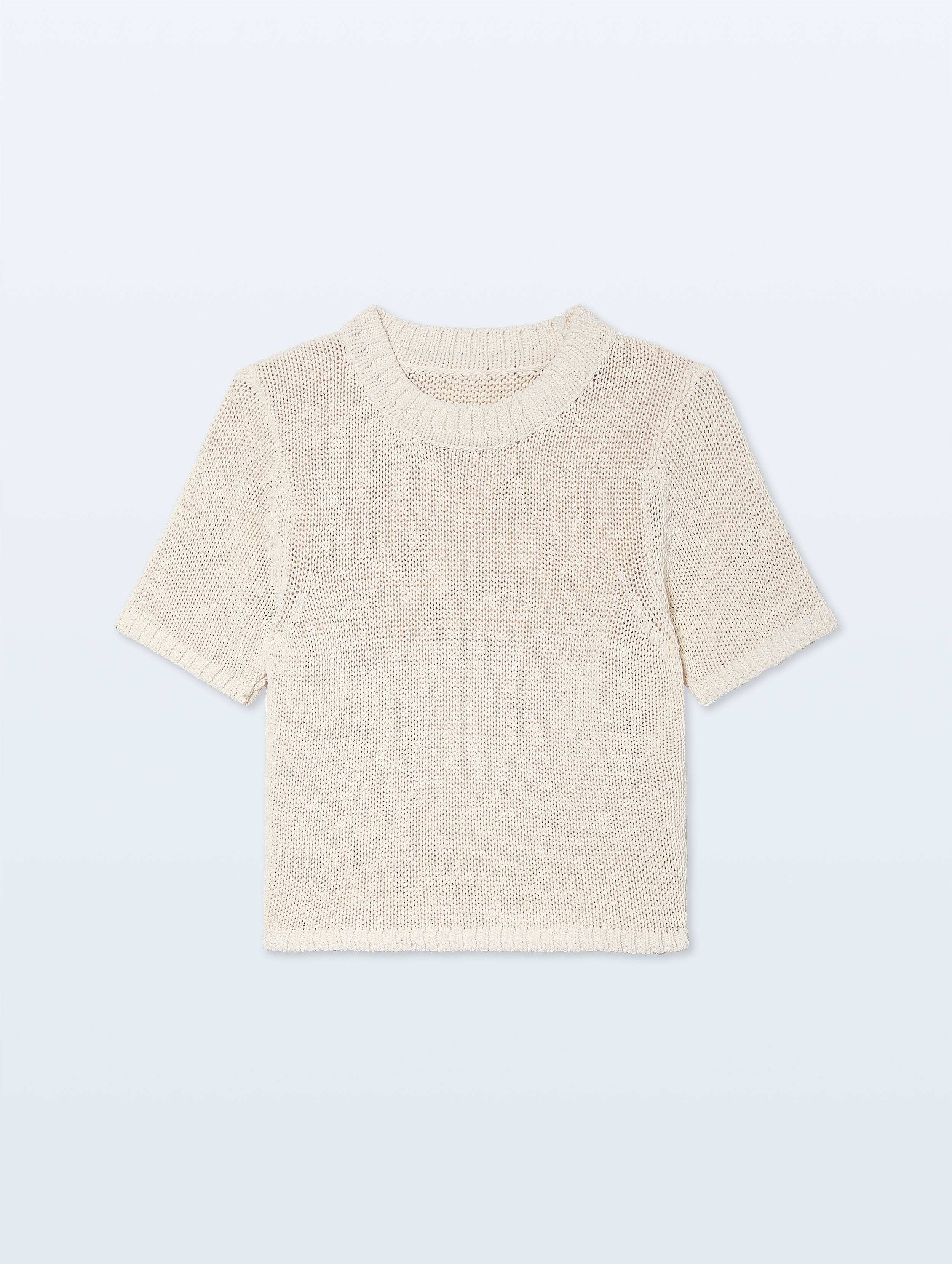 Luxe Cotton T-Shirt | Ecru