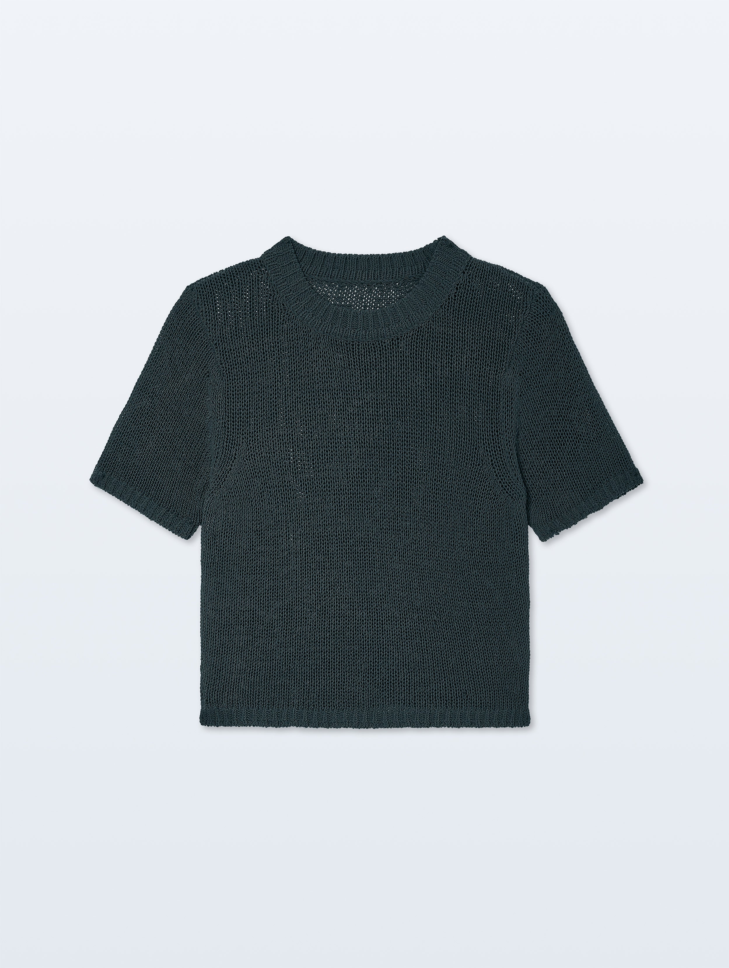 Luxe Cotton T-Shirt | Midnight Green
