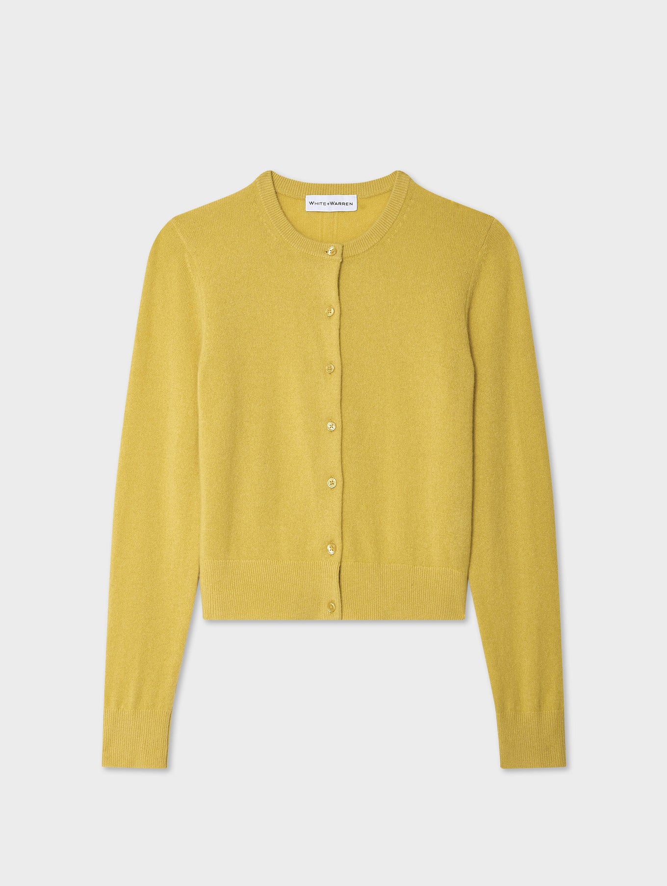 Cashmere Crewneck Cardigan
