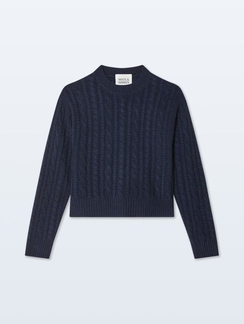 トップス WIDE DAD SUPER WIDE CASHMERE CREW NECK Ultrafine Cashmere Crewneck Sweater | Falconeri