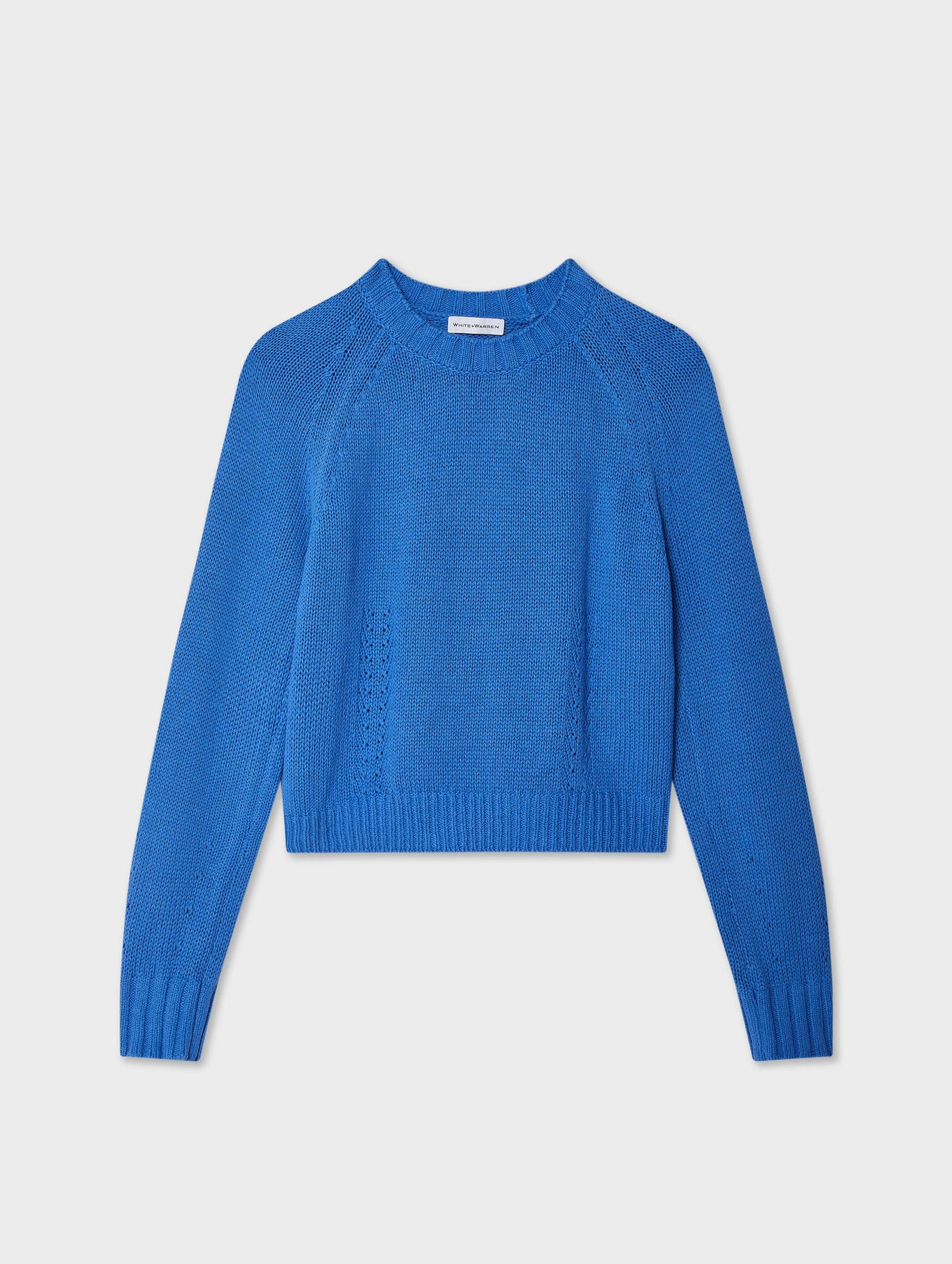 Cotton Linen Crewneck Sweatshirt