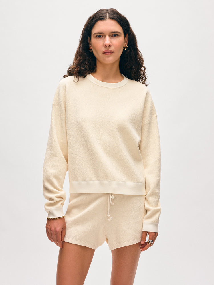 Organic Cotton Terry Sweatshirt