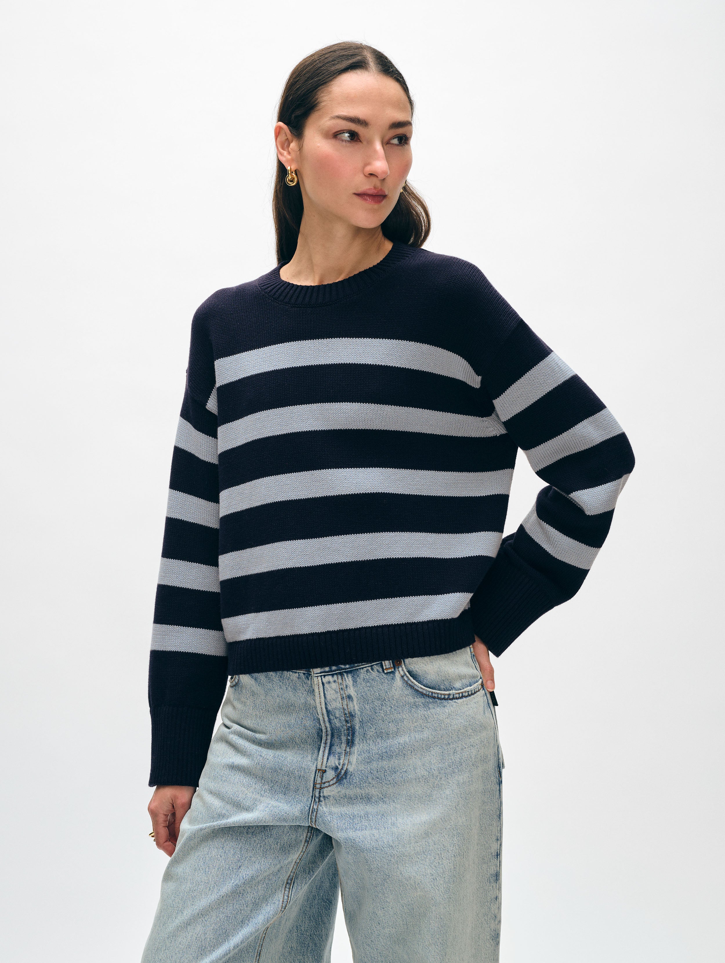 Cotton Easy Crewneck