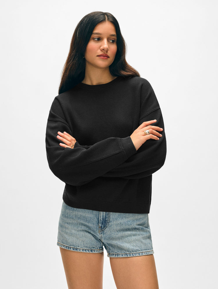 Superfine Organic Cotton Easy Sweatshirt