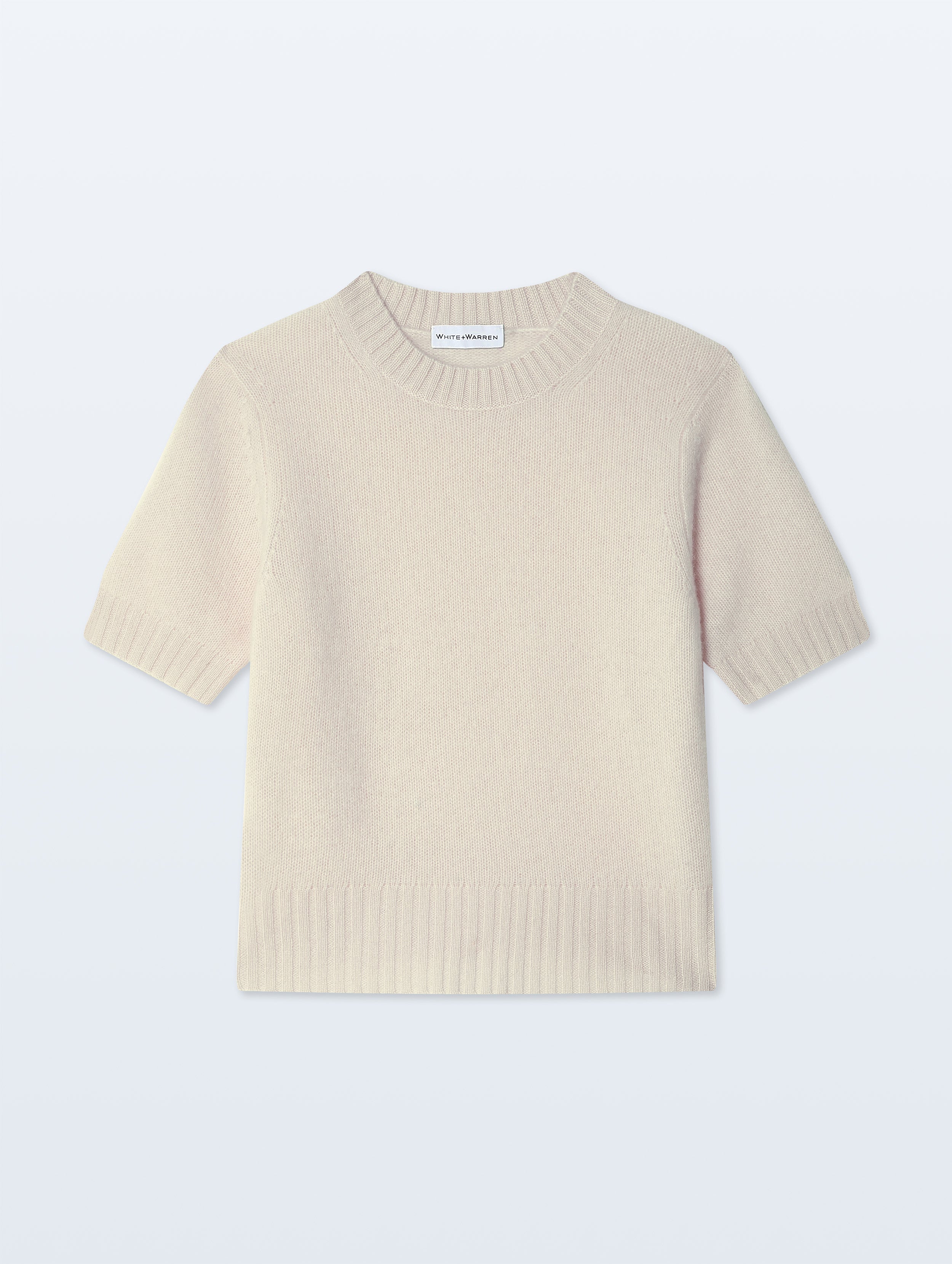 Cashmere Featherweight T-Shirt | Natural Heather
