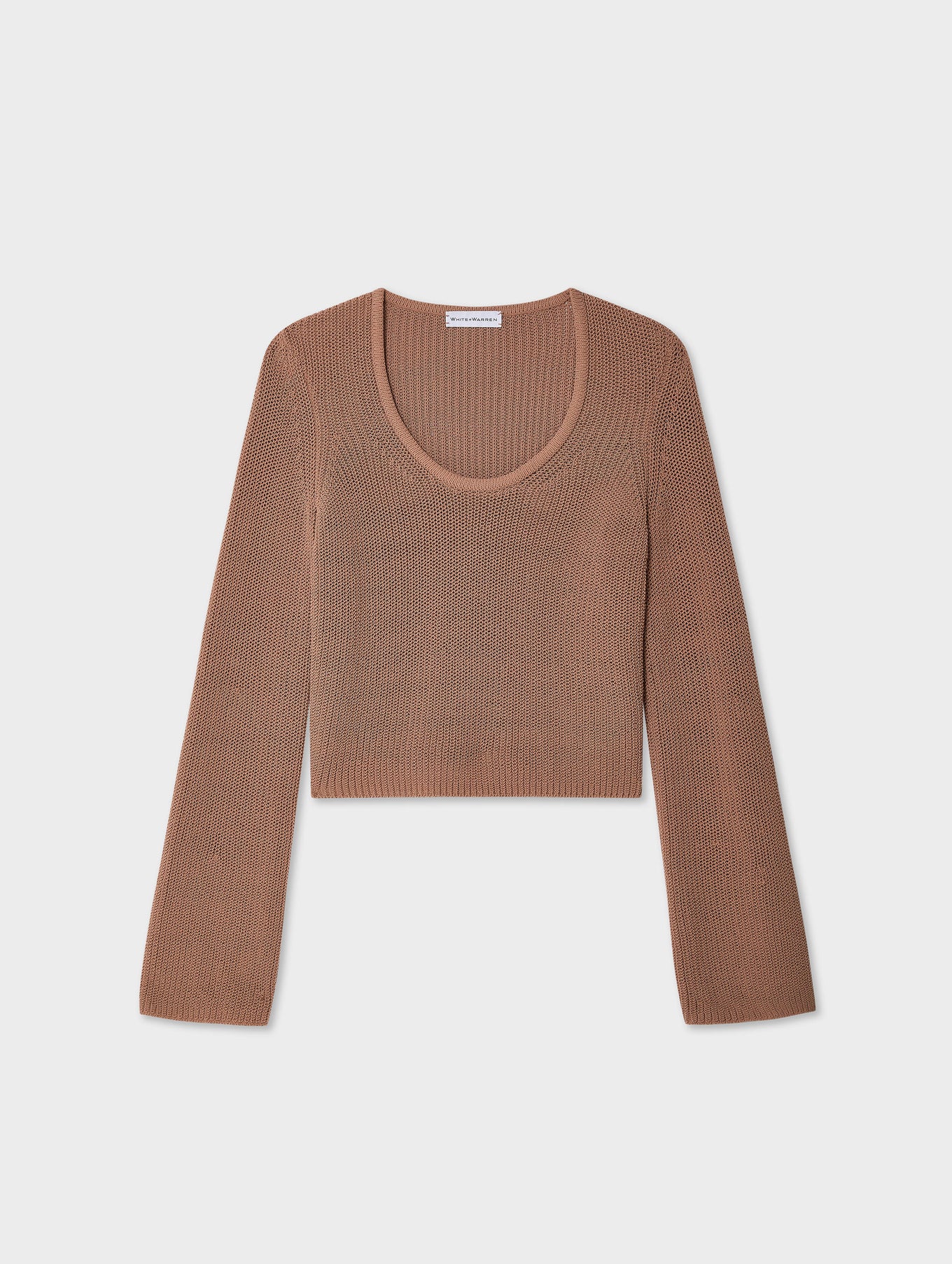 Organic Cotton Tape Fluted Top