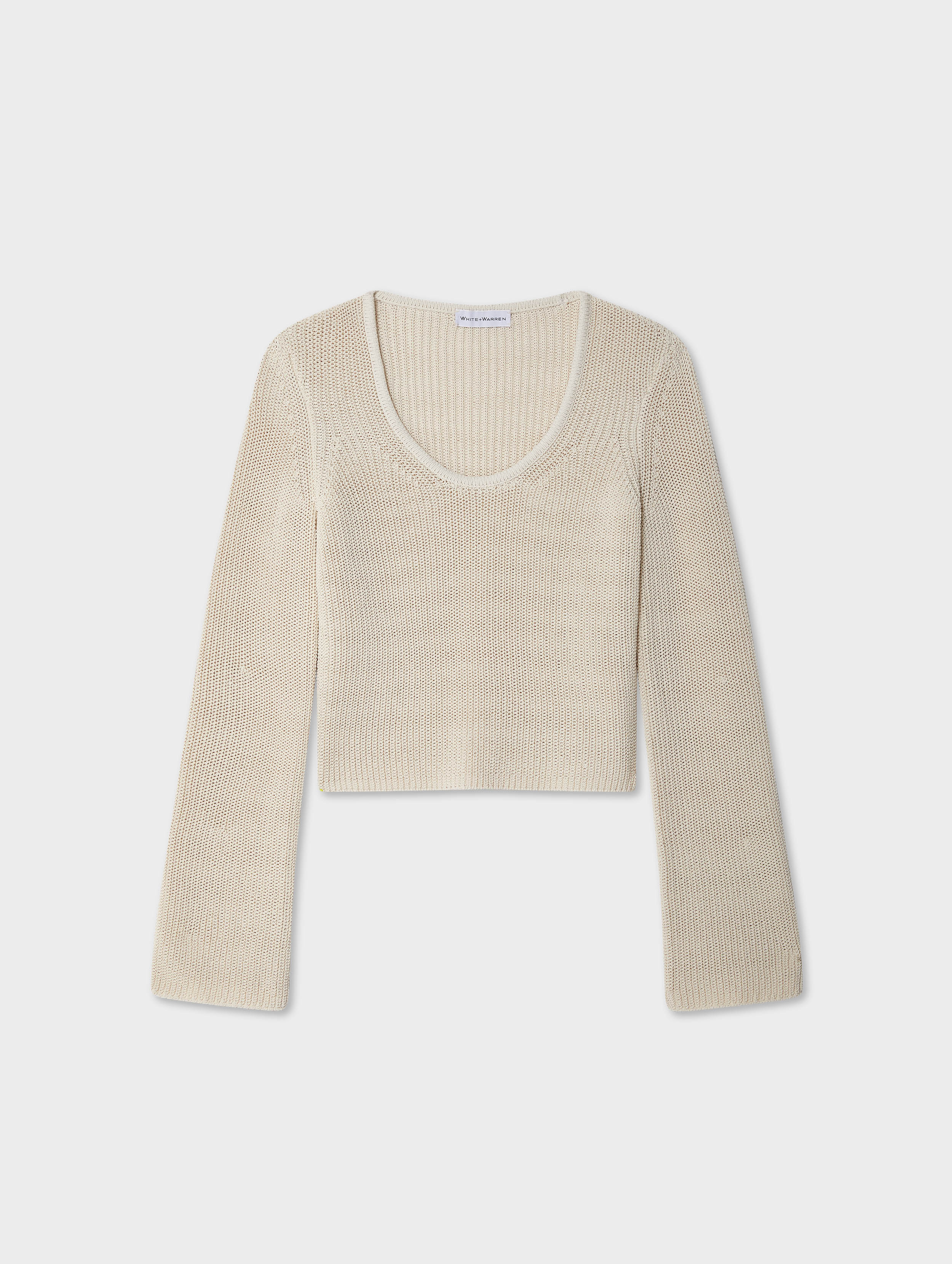 Cotton Tape Fluted Top