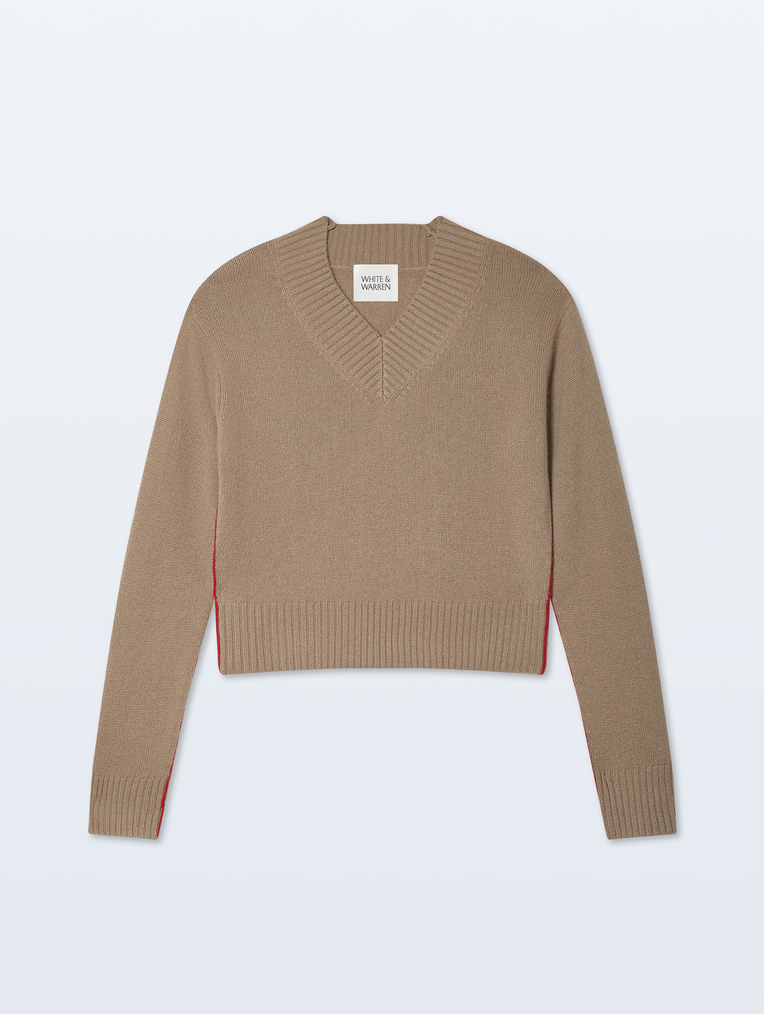 トップス ILEAN CASHMERE V-NECK KNIT Italian Cashmere V-Neck Top | EILEEN FISHER