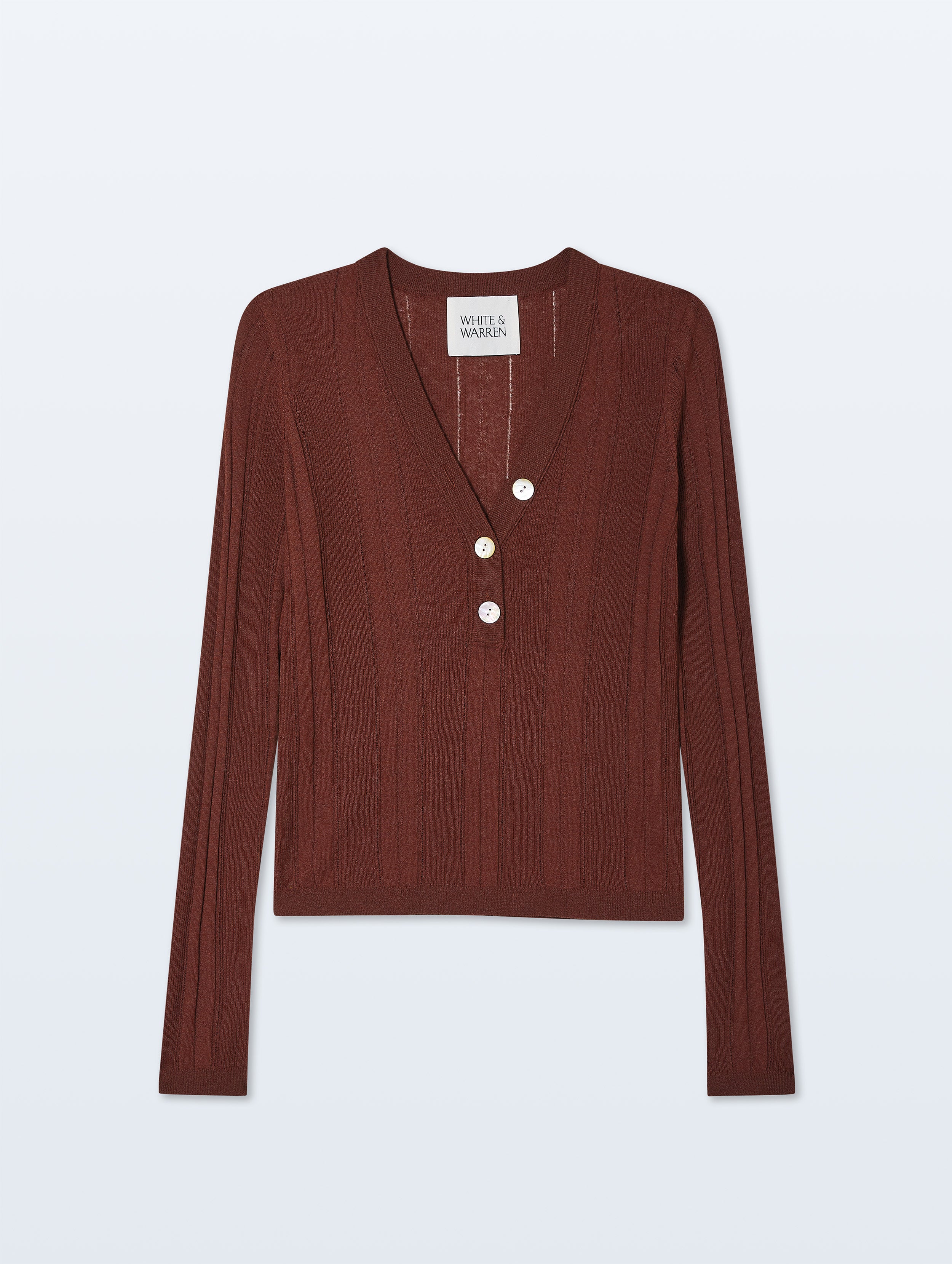 Linen Blend Henley