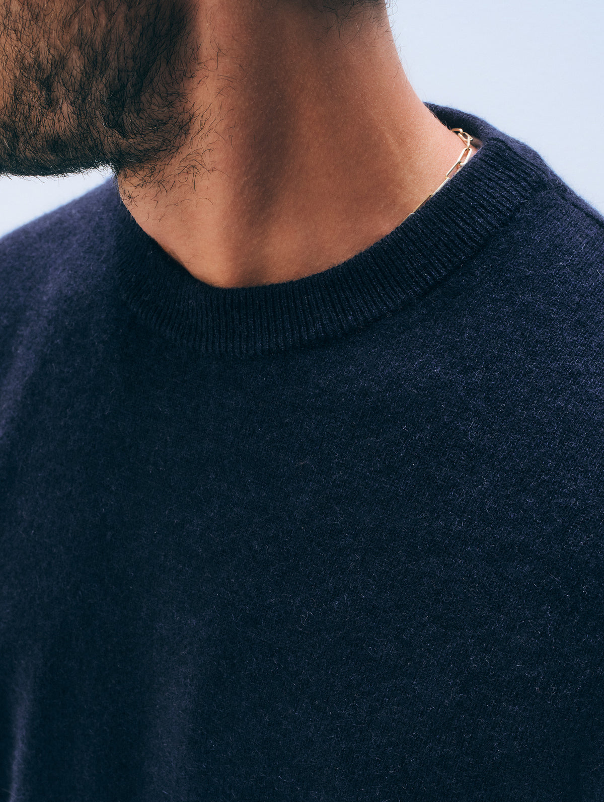 Cashmere Crewneck | Deep Navy