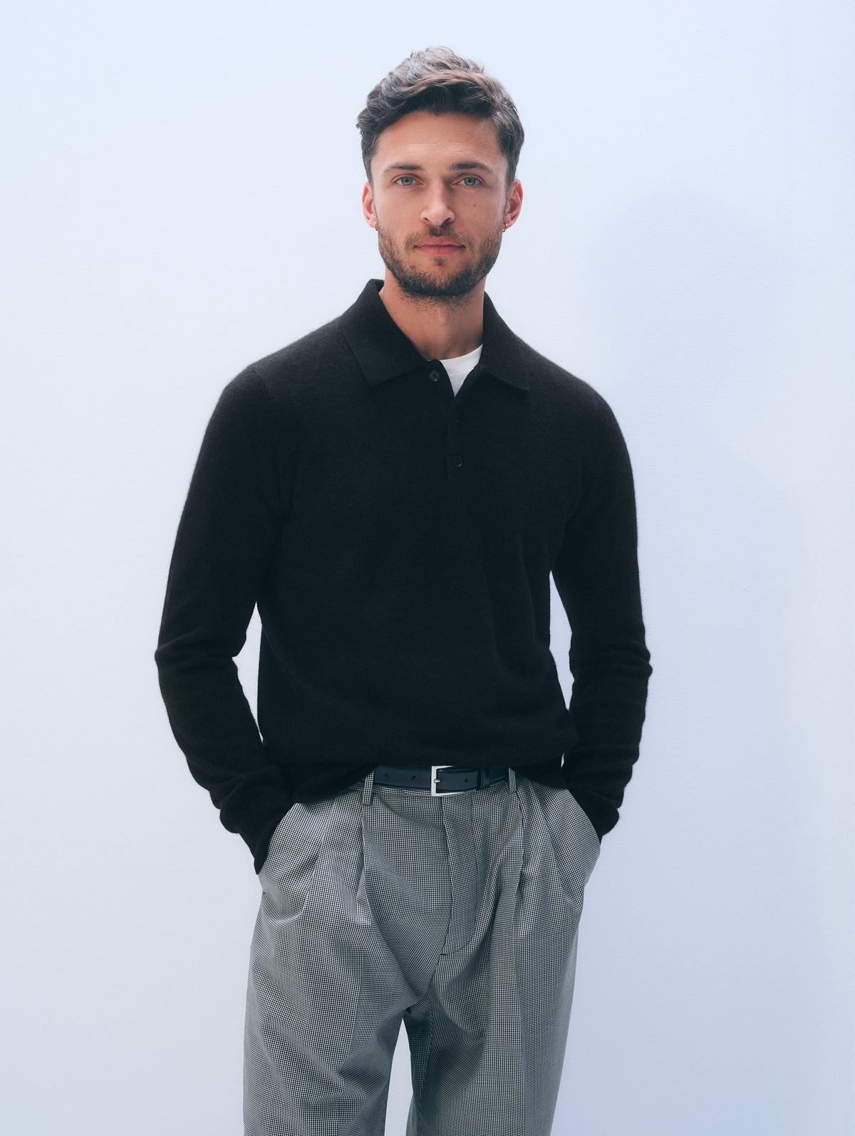 Men's Cashmere Polo