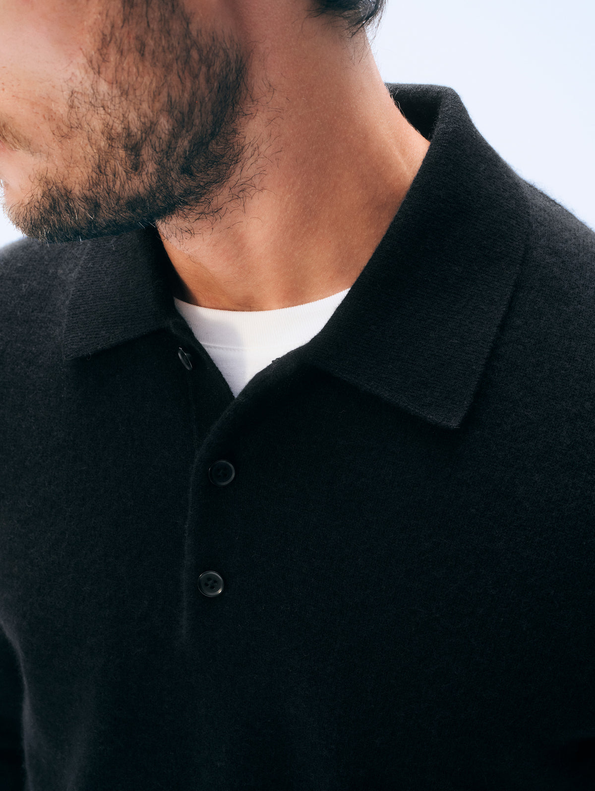 Men's Cashmere Polo