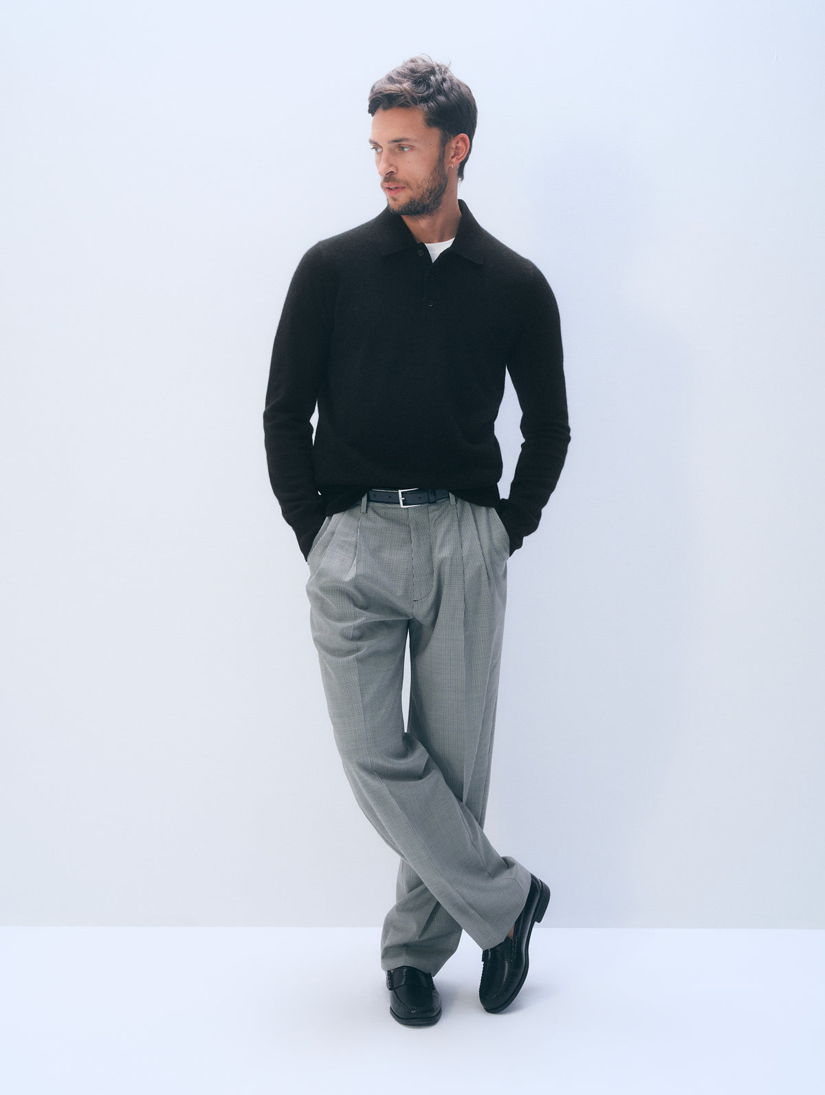 Men's Cashmere Polo