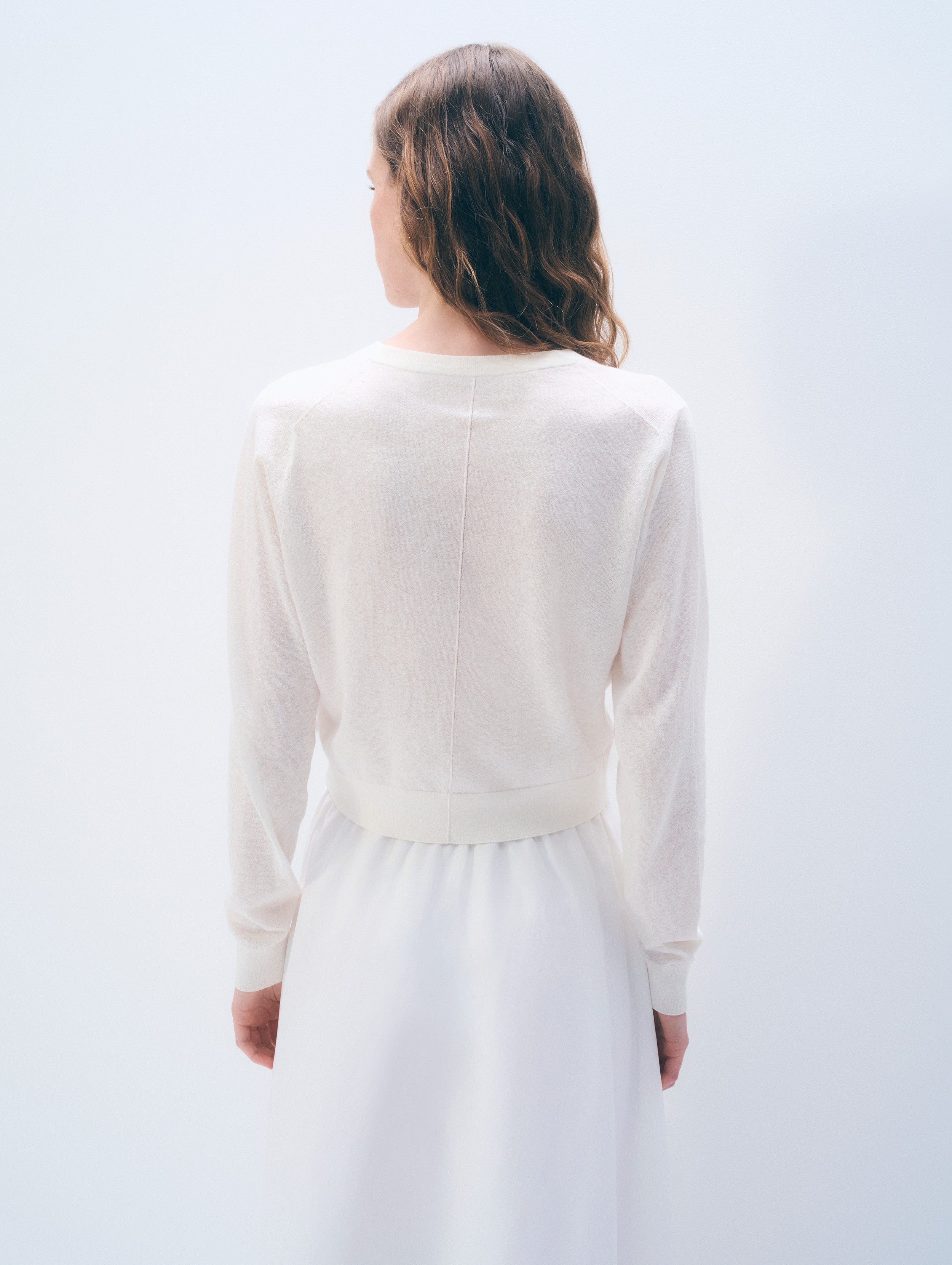 White & Warren | Linen Blend Cardigan