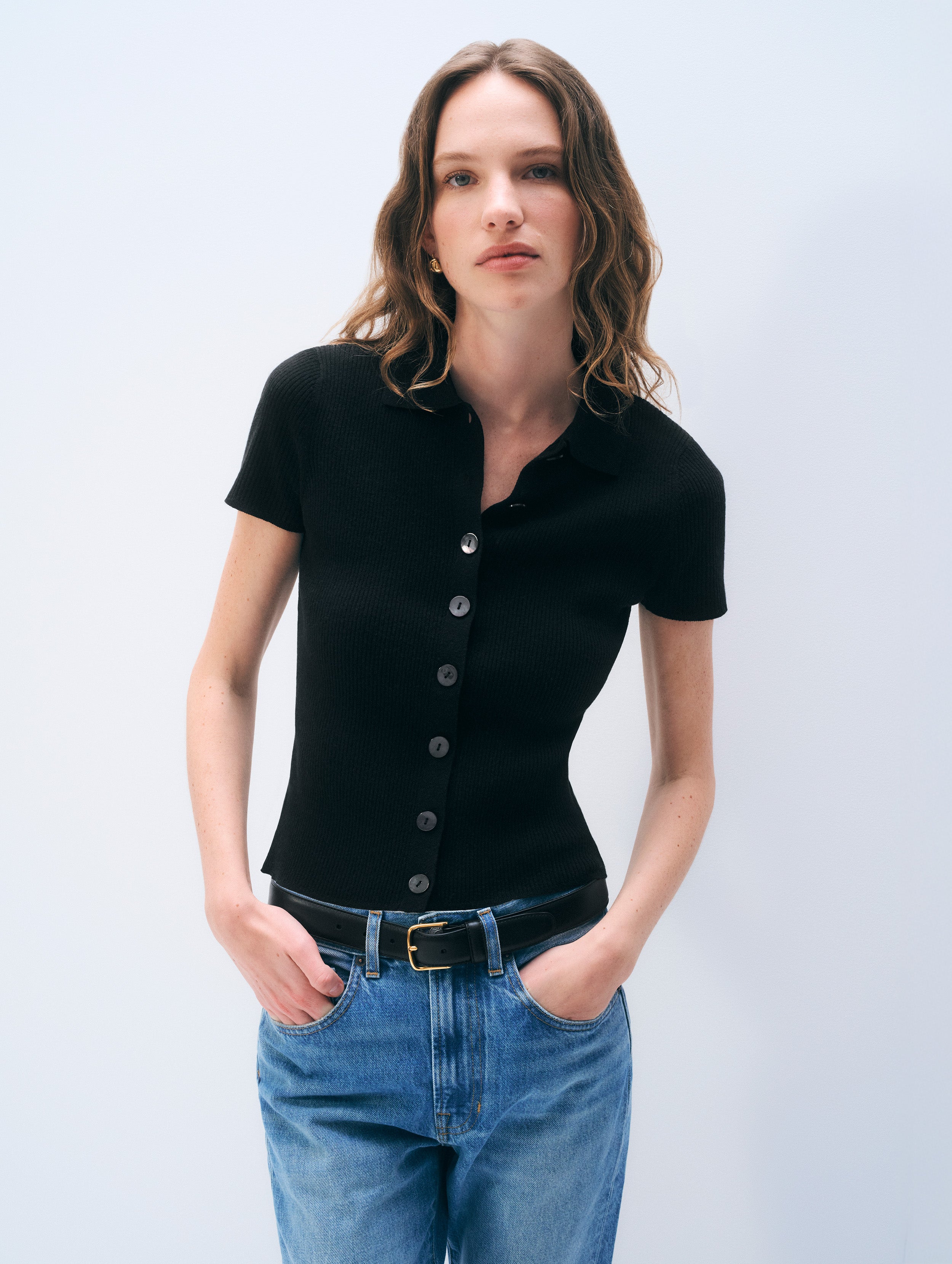 Linen Blend Top